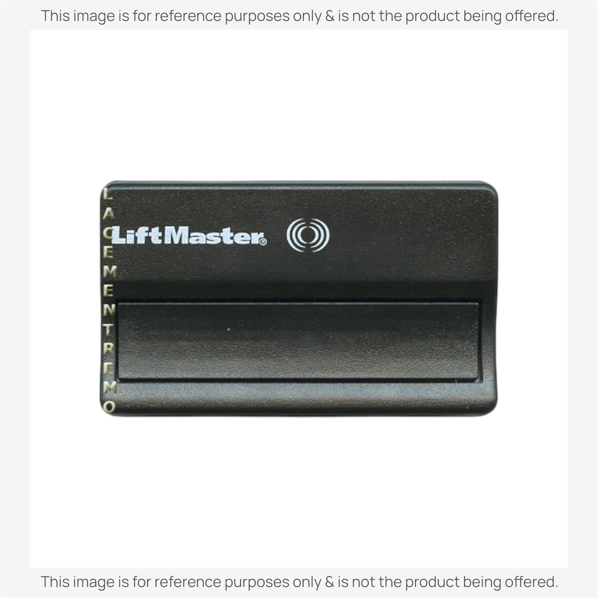 Anderic Substitute for Chamberlain 950D 1-Button 315 Mhz Visor Garage Door Opener Remote Control [973LM]