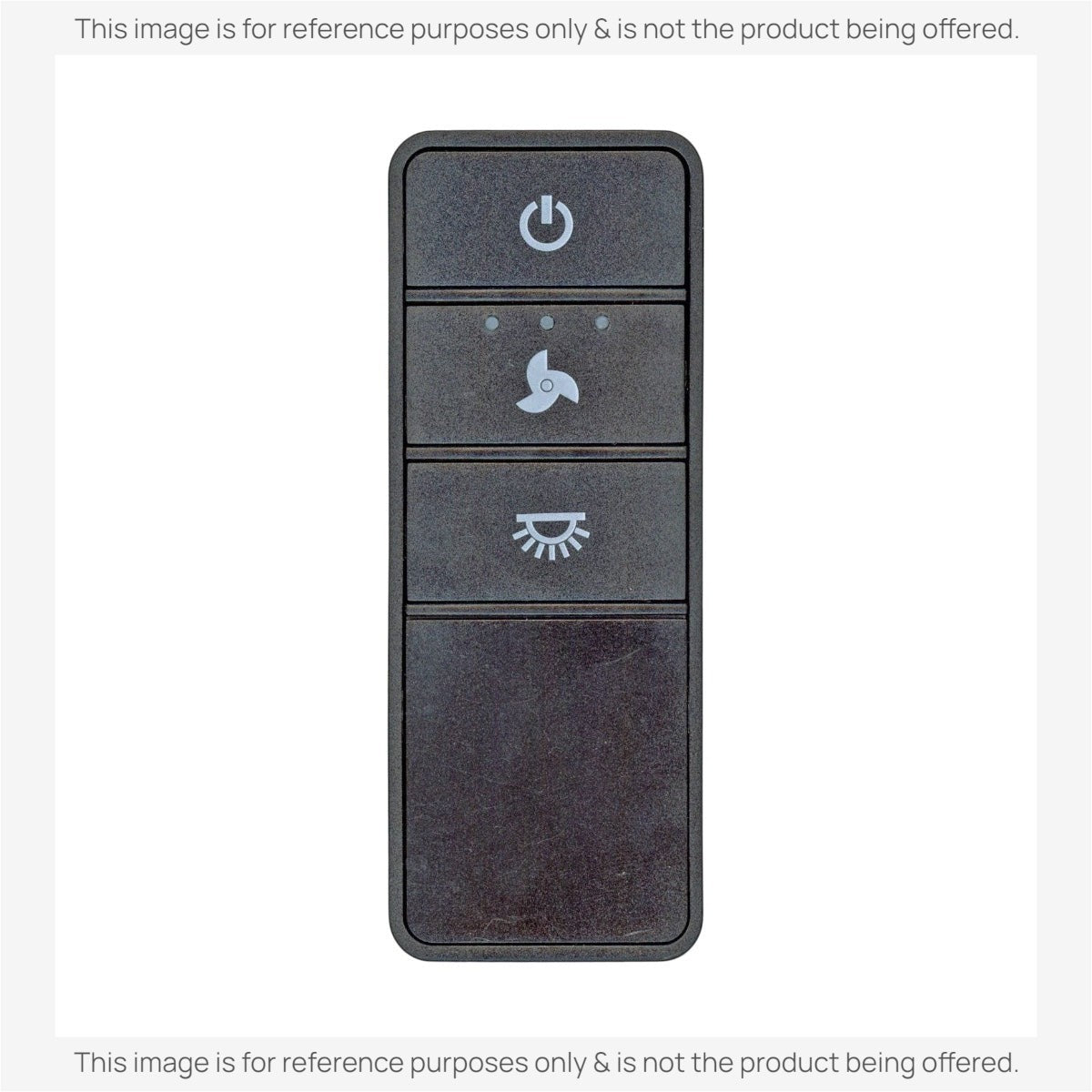 Anderic Substitute Kit for Hampton Bay TX028-LC Ceiling Fan Remote Control [63T-AC83T-KIT]