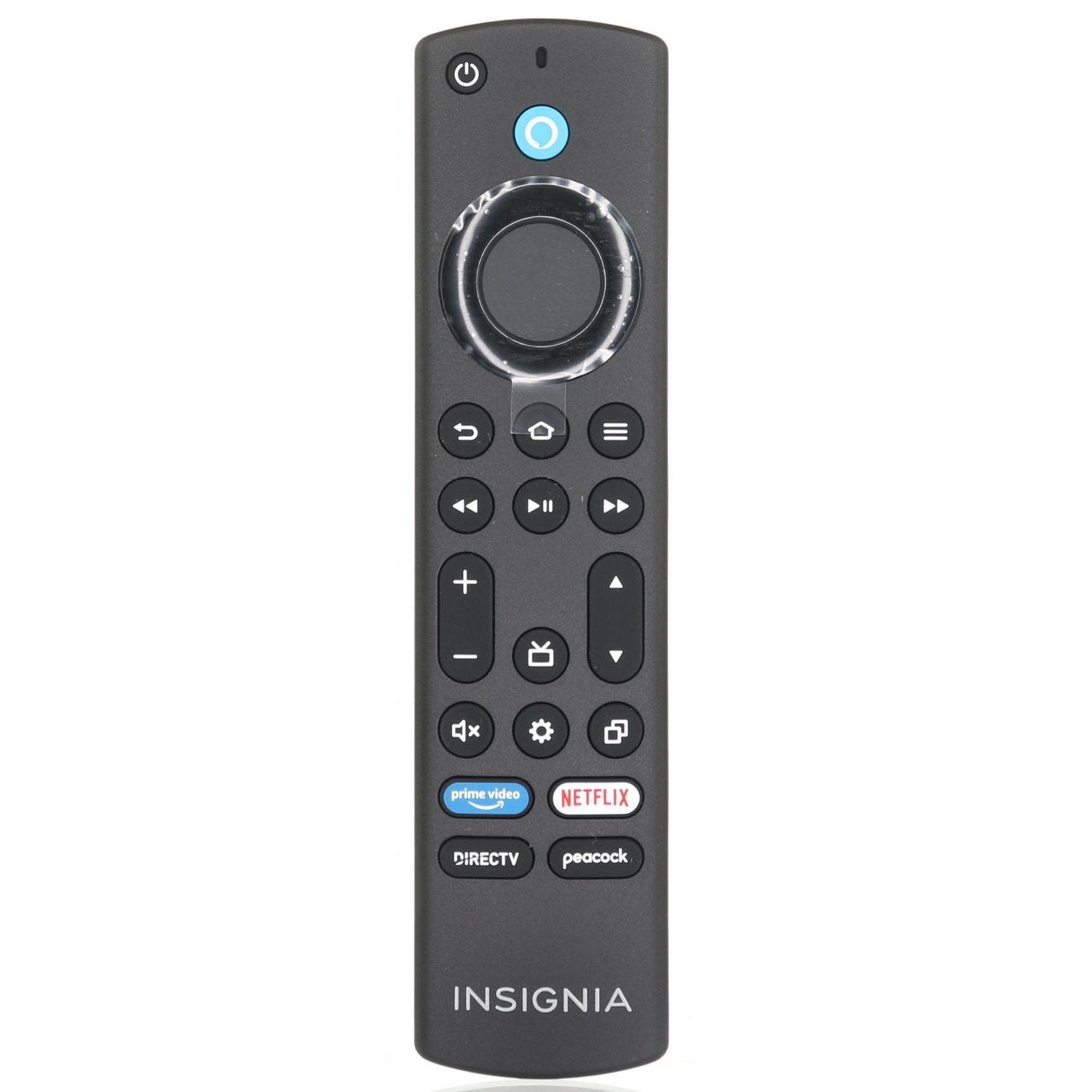 Insignia NSRCFNA21 REV F FIRE TV Remote Control | Voice | Prime Video | Netflix | Directv | Peacock | NS-RCFNA-21 - 398GM10BEBYN0012HT
