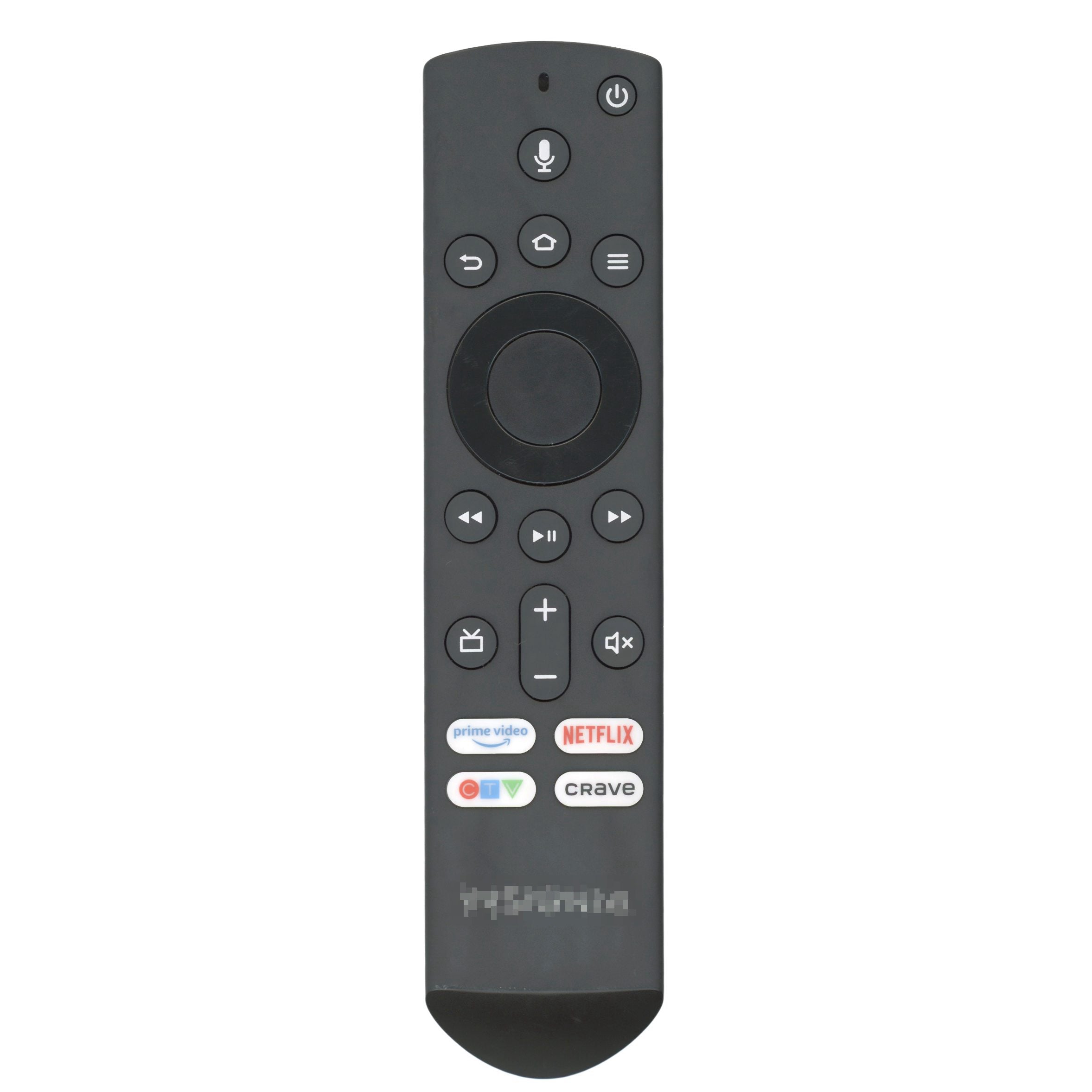 Insignia NS-RCFCA-19 Fire TV Remote Control | Canada | Voice | Prime Video | Netflix | CTV | Crave - NSRCFCA19