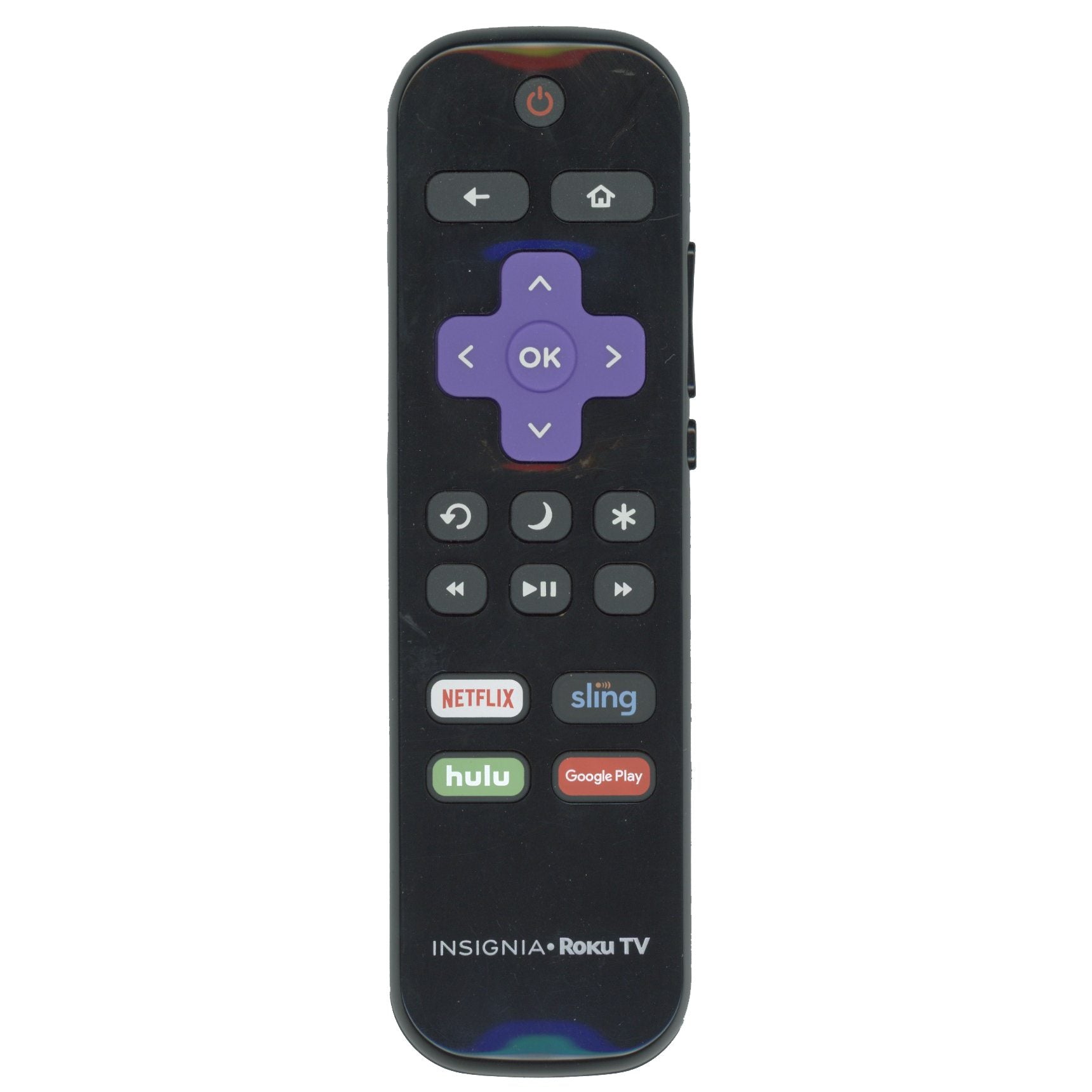 Insignia NS-RCRUS-18 2017 Roku TV Remote Control - 398GR10BEBYN004