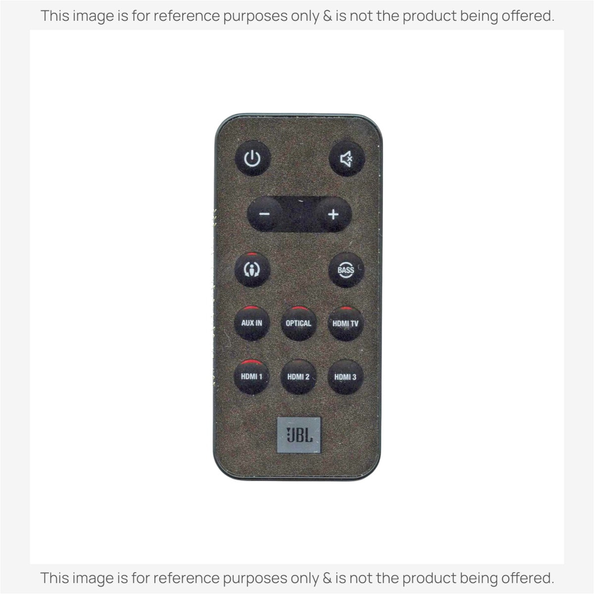 Substitute for JBL SB400 Sound Bar Remote Control [RRSB400]