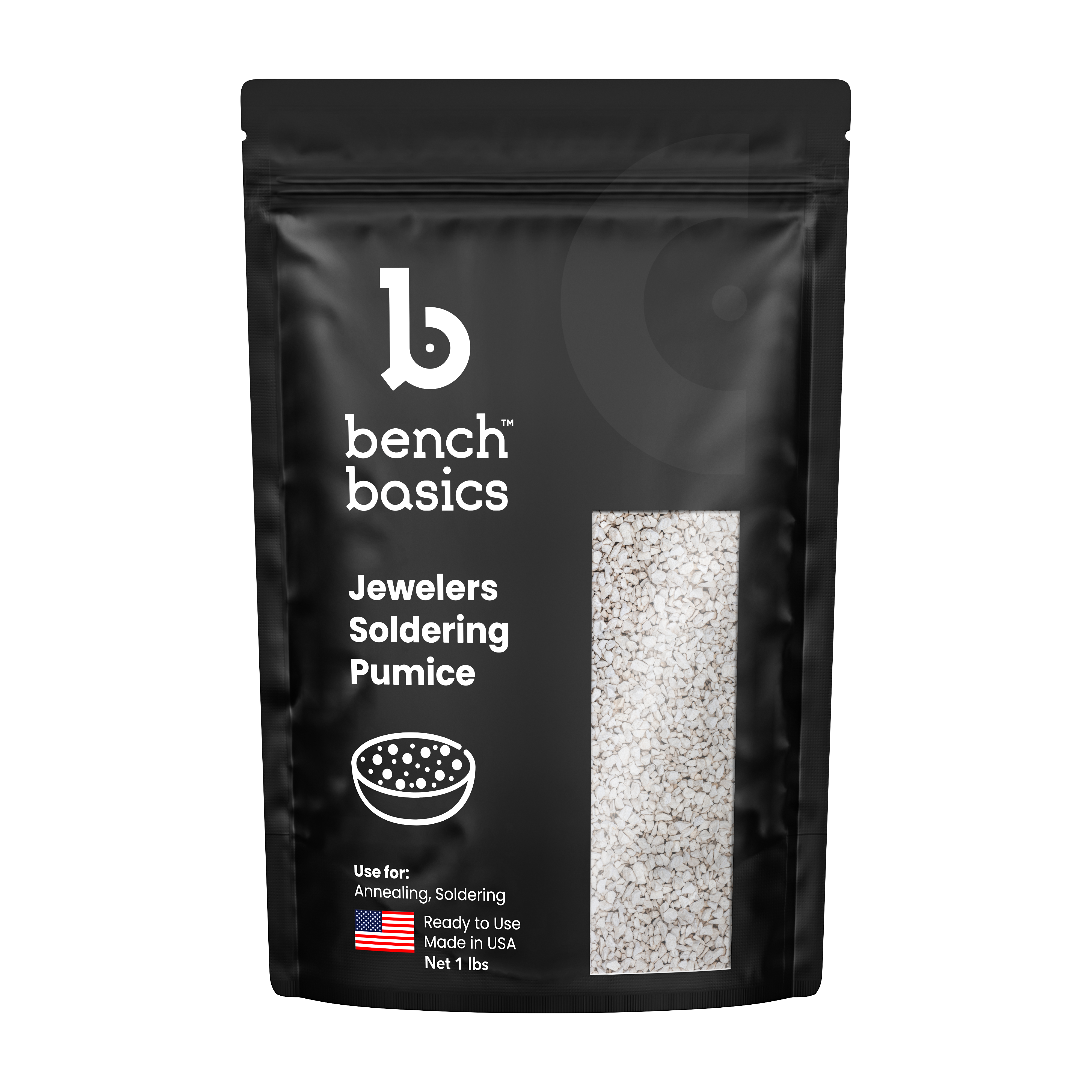 Jewelers Soldering Pumice, Medium, 1lb - Bench Basics