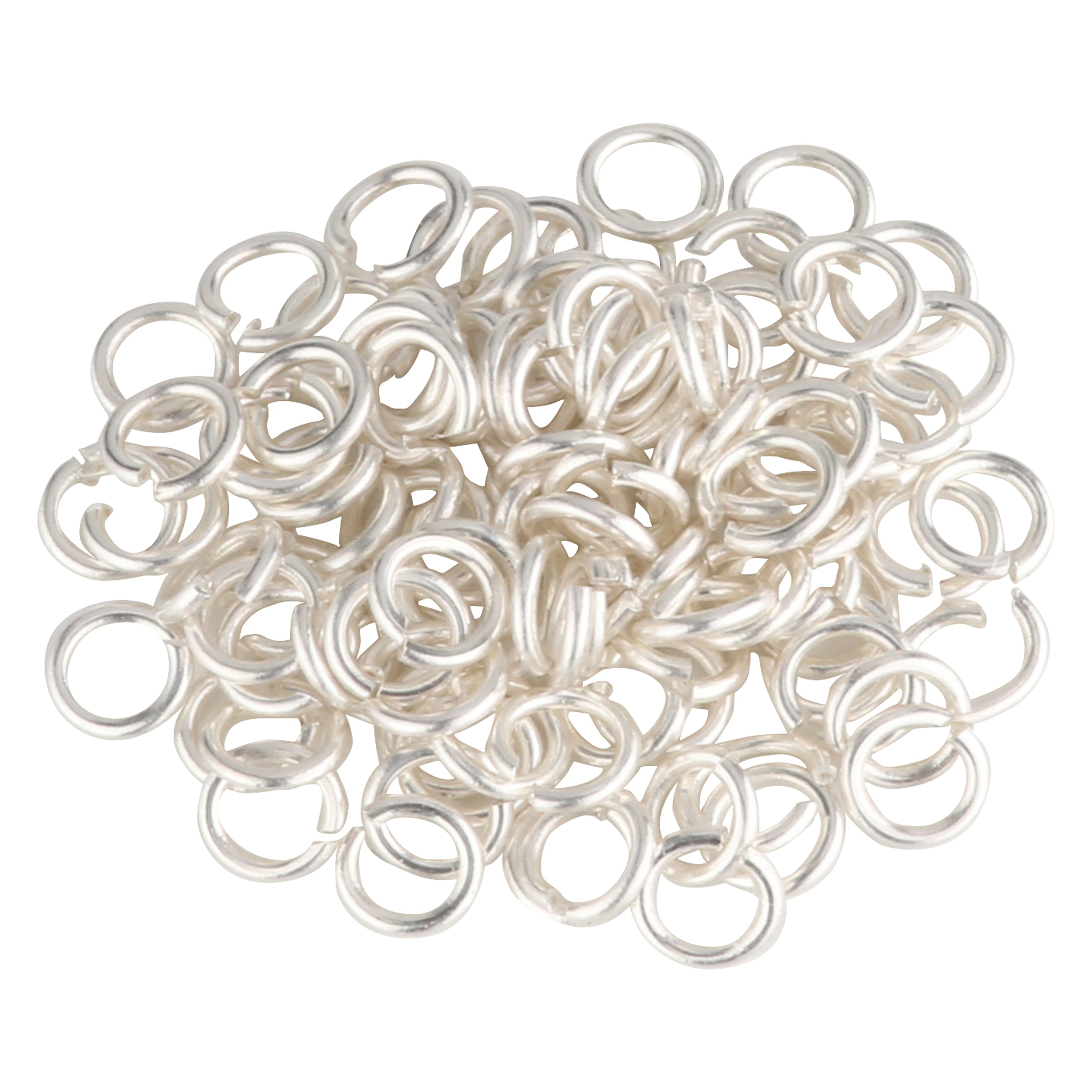 Sterling Silver Round Split Jump Ring