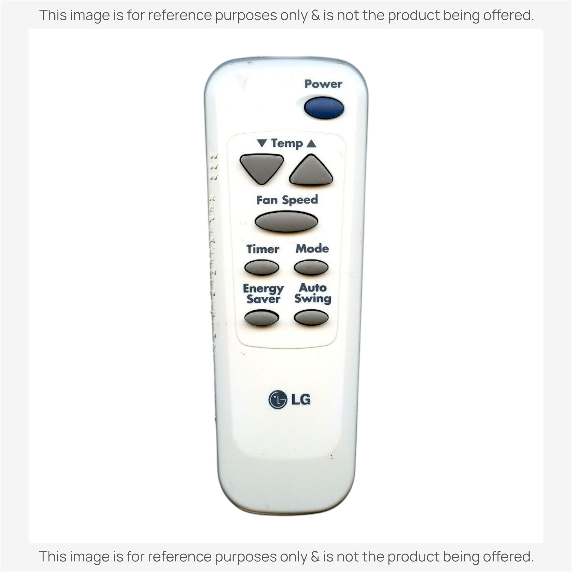 Anderic Substitute for LG 6711A20034D Air Conditioner Remote Control [RR0035A]
