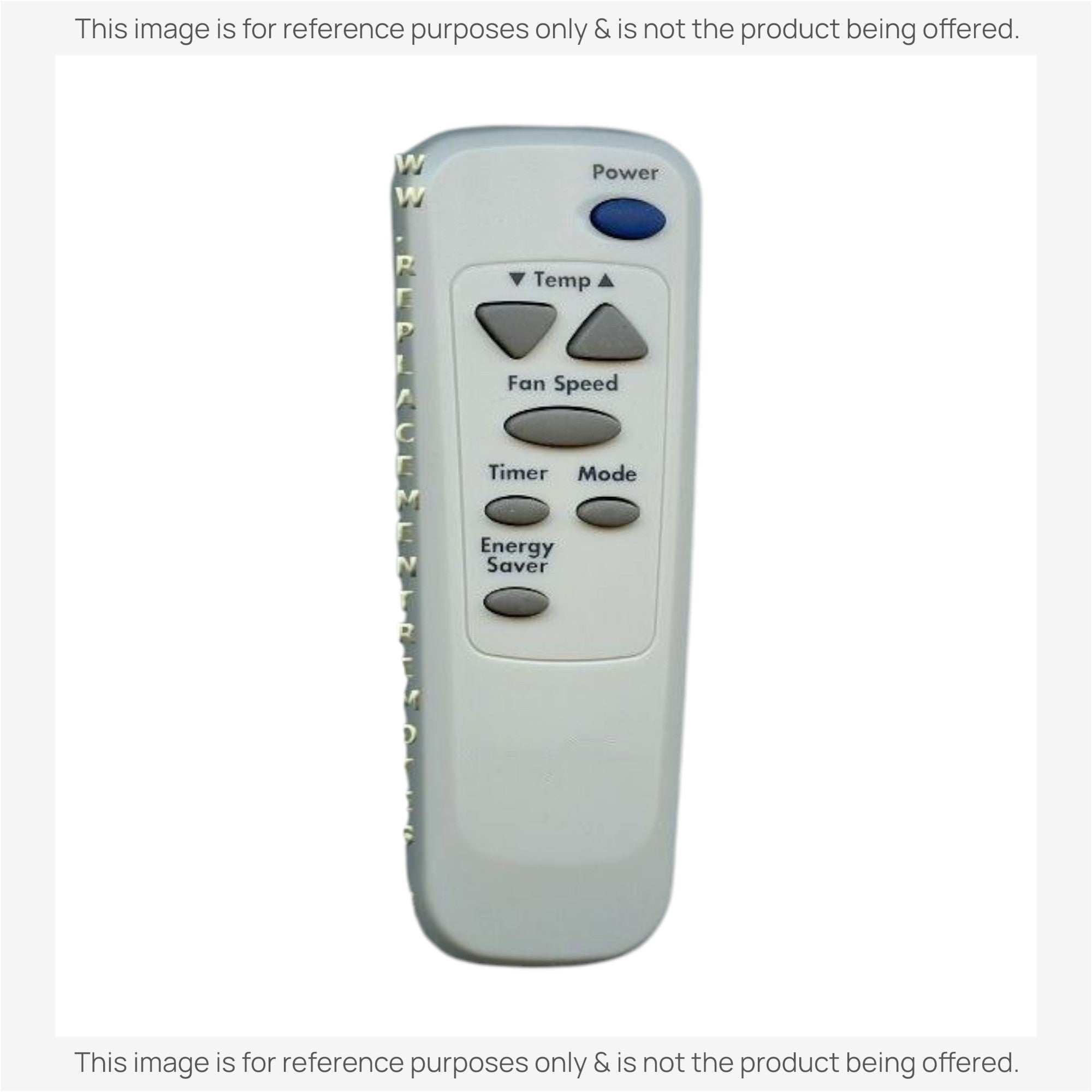 Anderic Substitute for LG 6711A20066C Air Conditioner Remote Control [RR0035A]