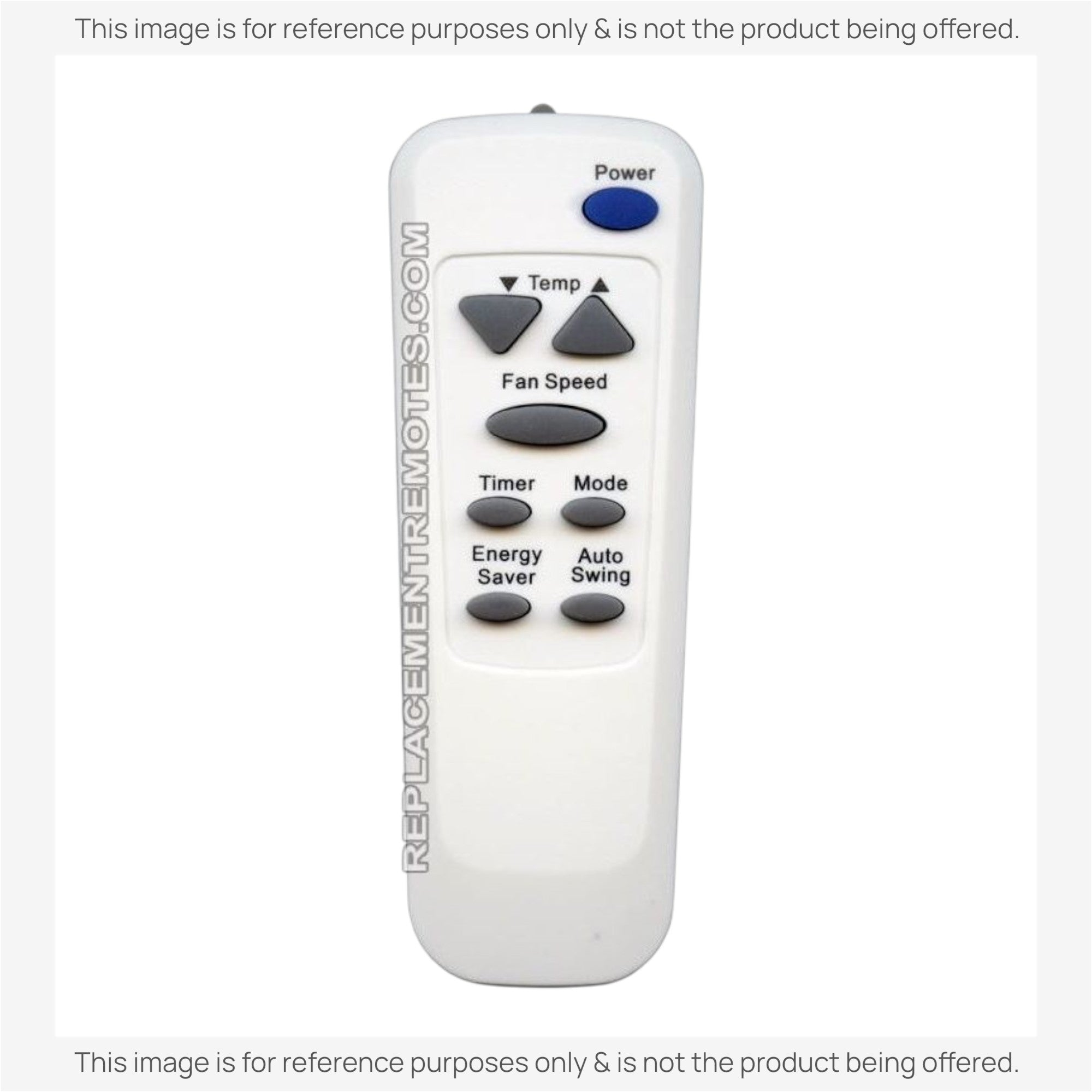 Anderic Substitute for LG 6711A20066K Air Conditioner Remote Control [RR0035A]