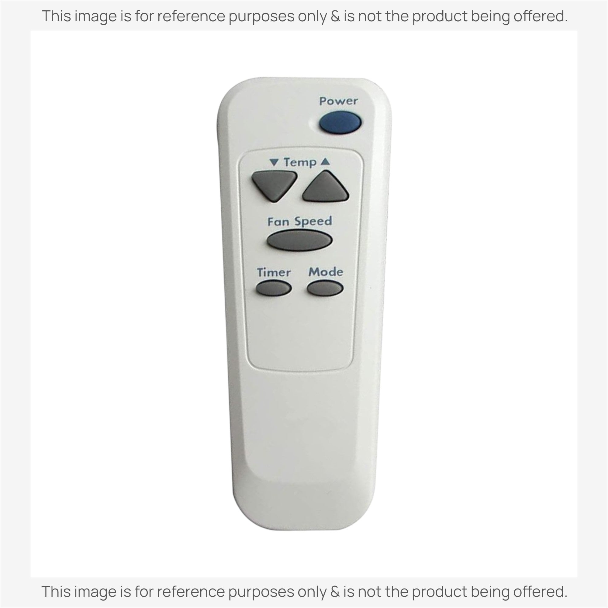 Anderic Substitute for LG 6711A20089K Comfort Aire Air Conditioner Remote Control [RR0035A]