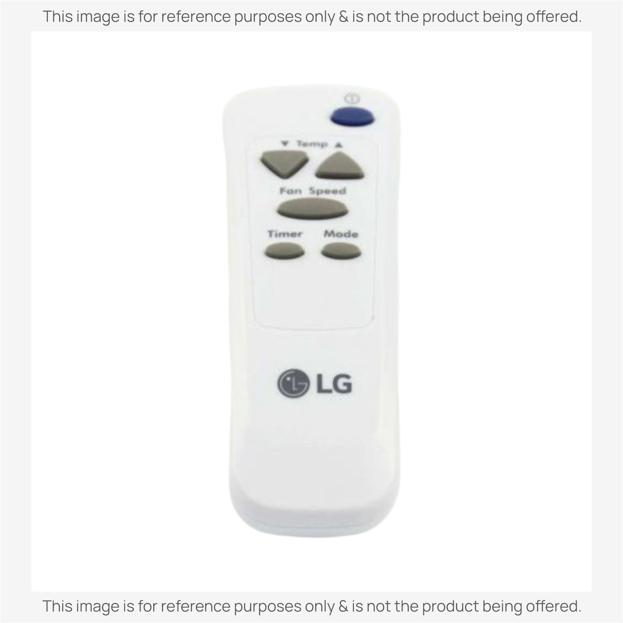 Anderic Substitute for LG AKB73016002 Air Conditioner Remote Control [RR0035A]