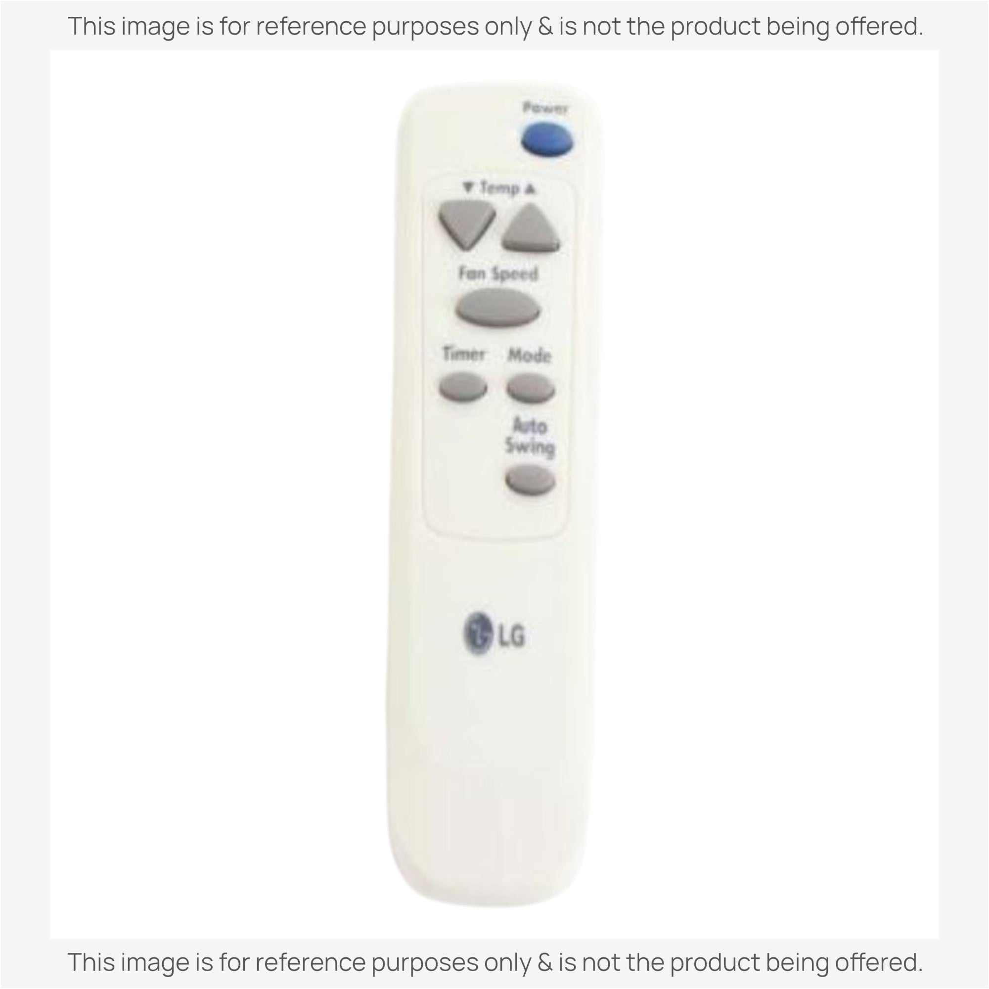Anderic Substitute for LG AKB73016009 Air Conditioner Remote Control [RR0035A]