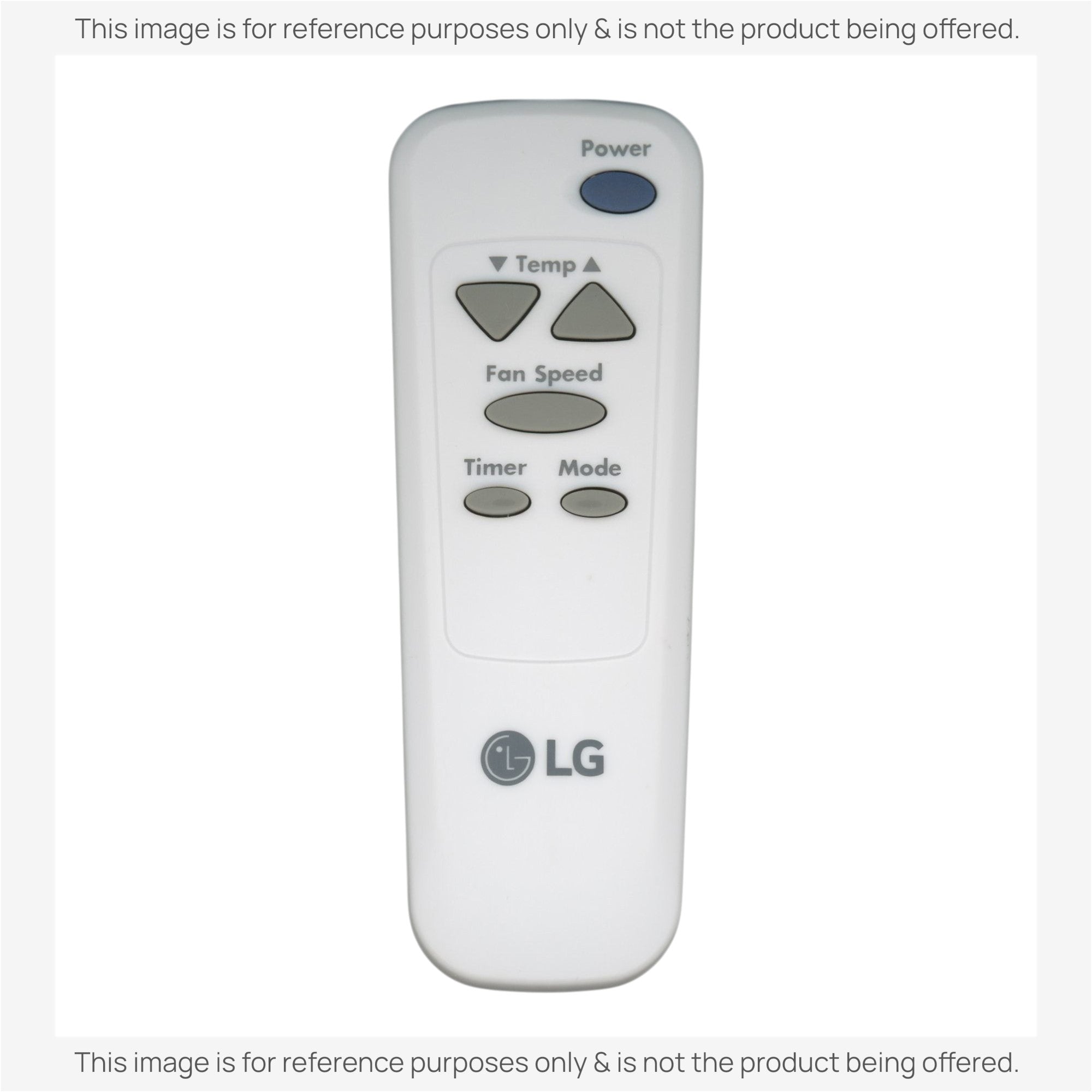 Anderic Substitute for LG AKB73016010 Air Conditioner Remote Control [RR0035A]