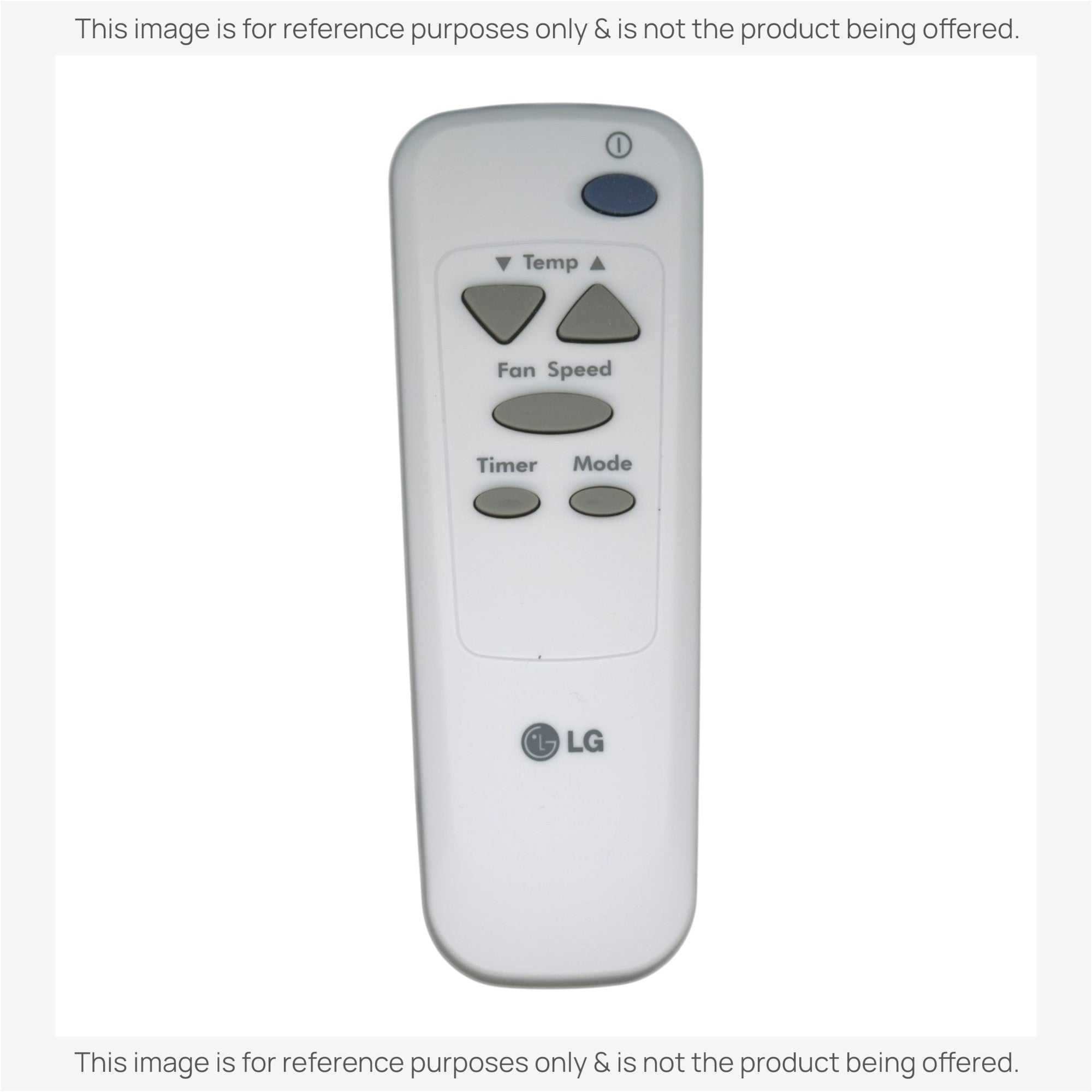Anderic Substitute for LG AKB73016012 Air Conditioner Remote Control [RR0035A]