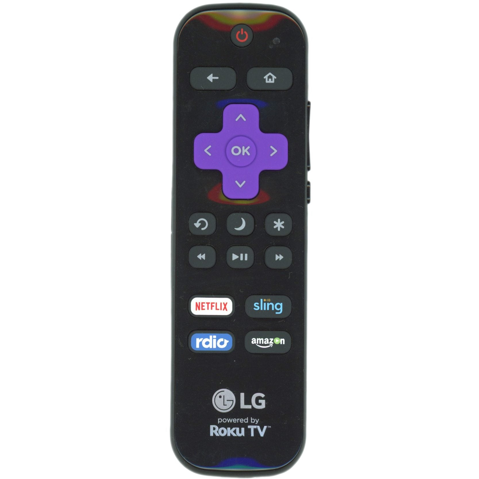 LG LF-RCRUS-16 ROKU TV Remote Control | Netflix | Sling | Rdio | Amazon - 398GR10BELG00U