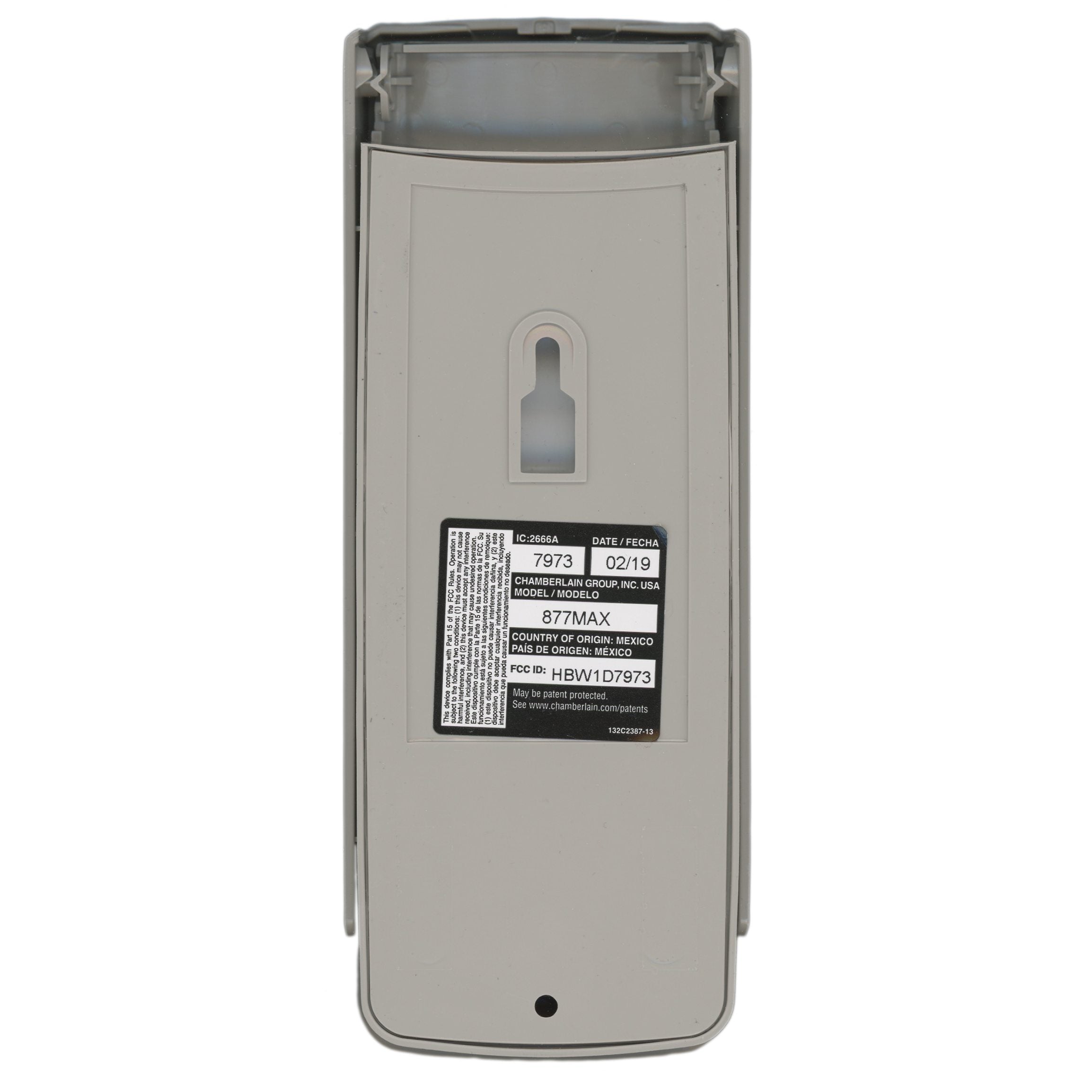 LiftMaster 877MAX wireless keypad Garage Door Opener Remote Control