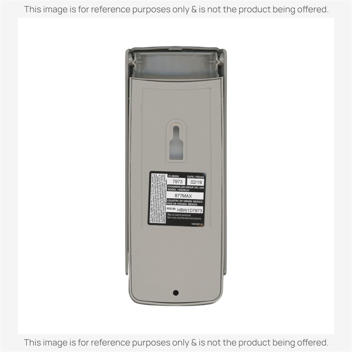 Anderic Substitute for LiftMaster 877MAX wireless keypad Garage Door Opener Remote Control [877MAX]