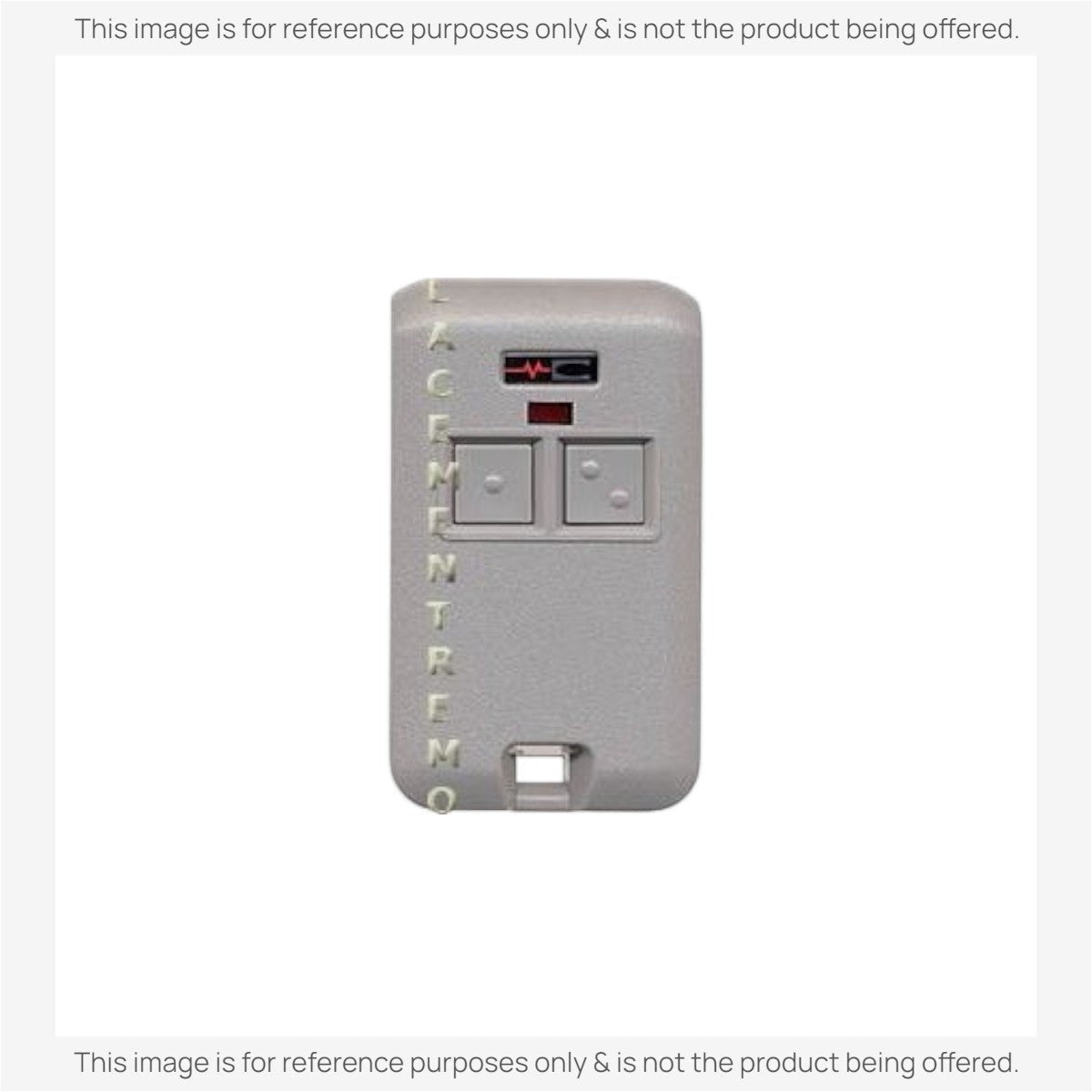 Anderic Substitute Kit for Linear 3083 Multi-Code 2-button 300 Mhz keychain Garage Door Opener Remote Control [RR850LM]