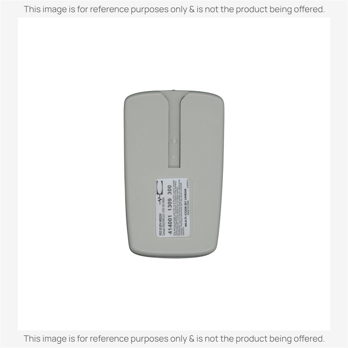 Anderic Substitute Kit for Linear 4140 Multi-Code 4-button 300 MHz Visor Garage Door Opener Remote Control [RR850LM]