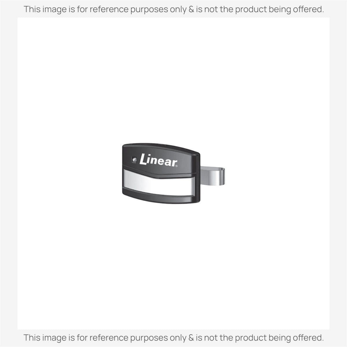 Anderic Substitute for Linear MTS1 Megacode 1-Button with Learn button Garage Door Opener Remote Control [375UT-2button]