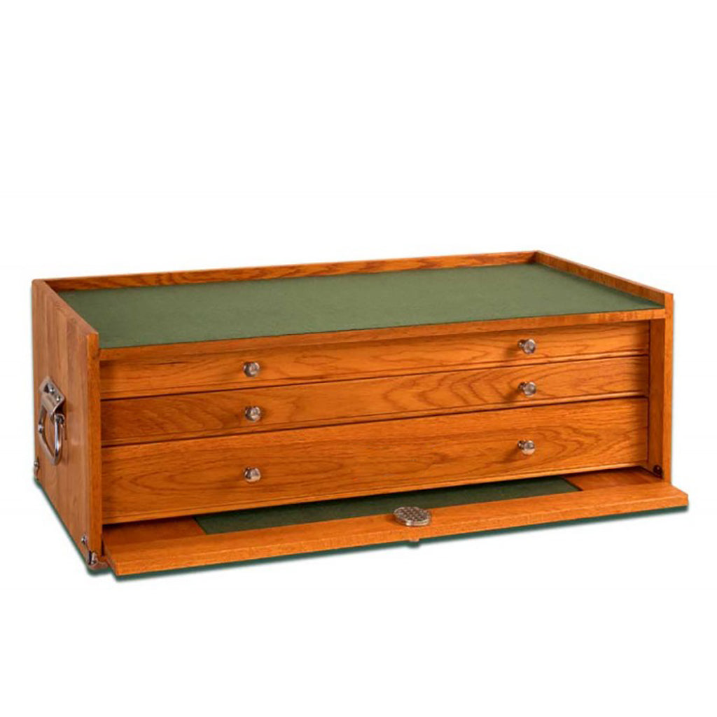 Oak 3-Drawer Mid-Base M24 - Gerstner