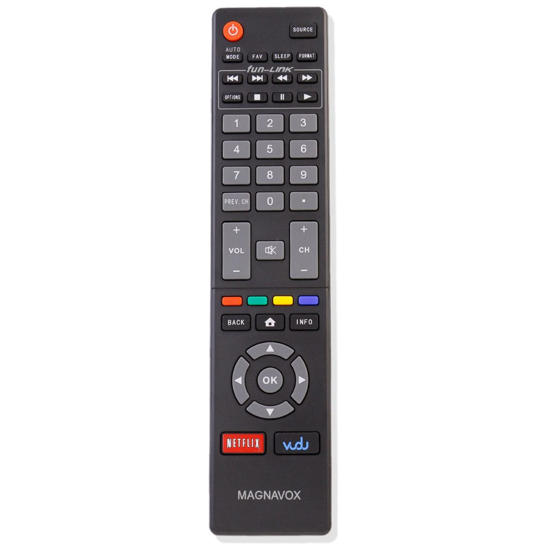 Substitute for Magnavox NH401UD Smart TV Remote Control [RR409UD]