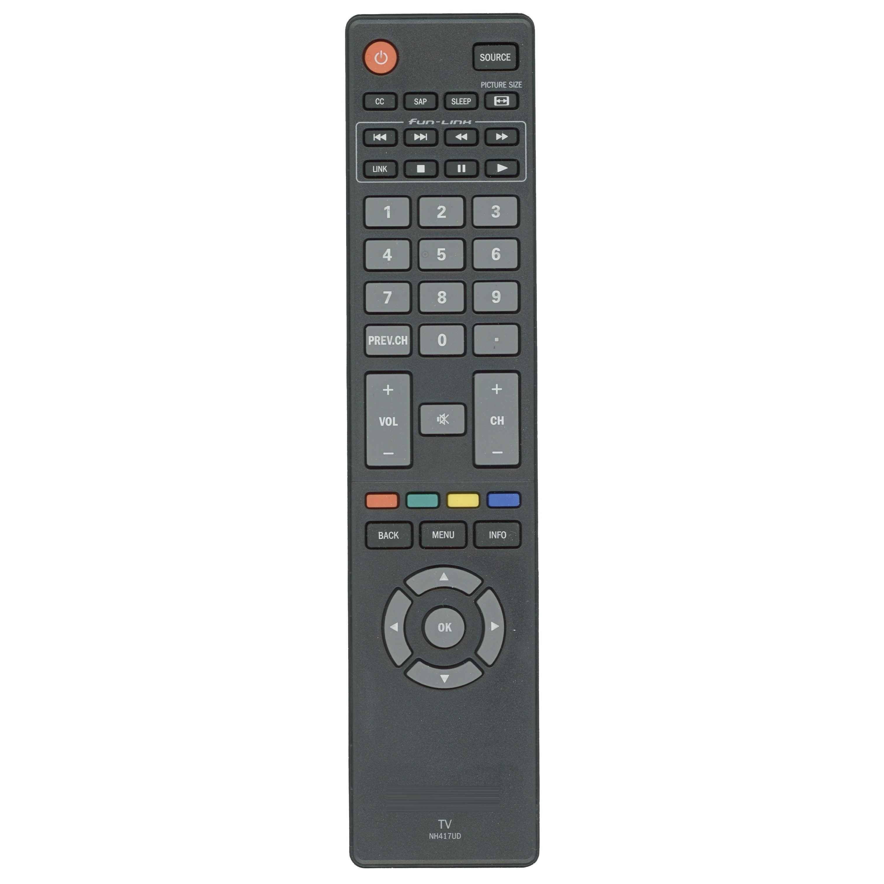 Substitute for Magnavox NH418UP TV Remote Control [RR409UD]