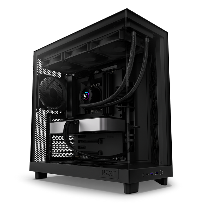 H6 Flow Mid-Tower Dark Tinted Tg Black