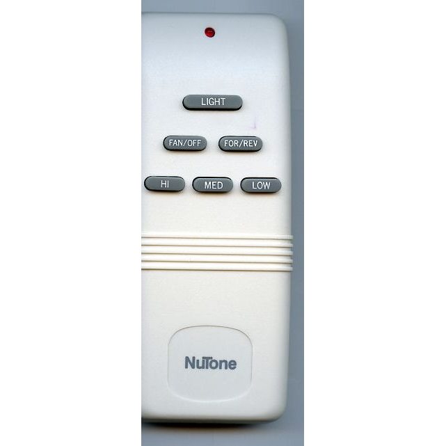 Anderic Substitute for Nutone G9P2BTAUC7052T Ceiling Fan Remote Control [FAN28RREVKIT]