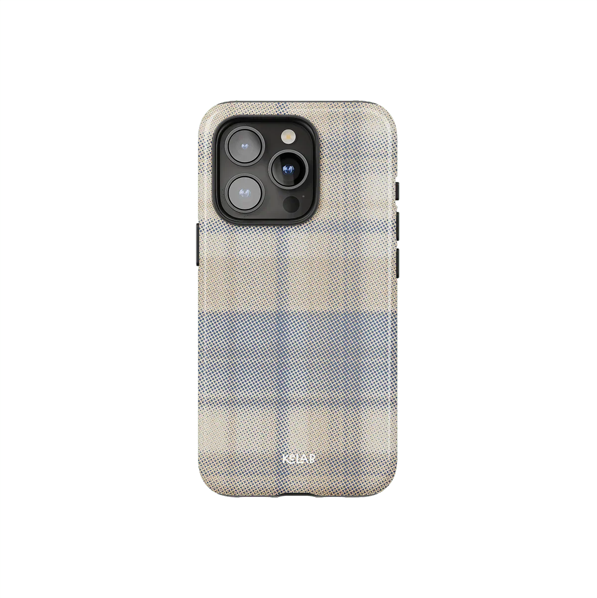 Oatmilk | Beige Flannel Minimalist Phone Case