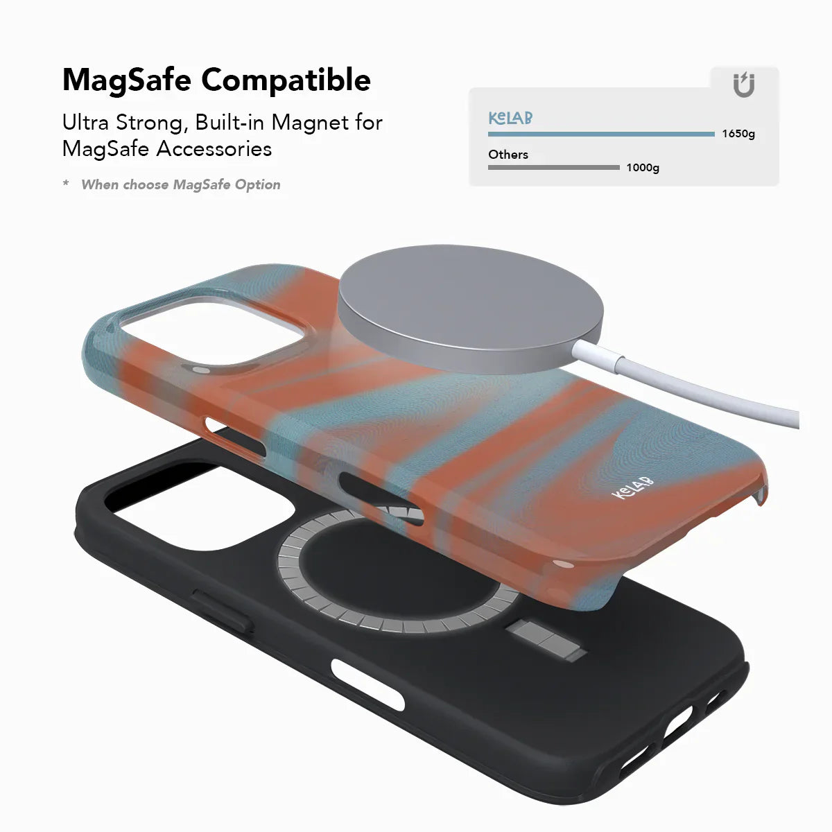 Aalto | Y2K Orange Phone Case with Futuristic Style