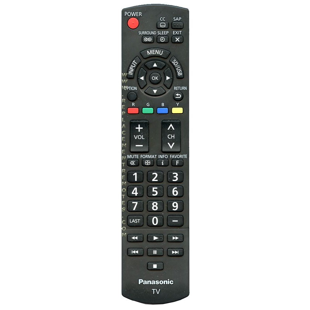 Panasonic N2QAYB000706 TV Remote Control