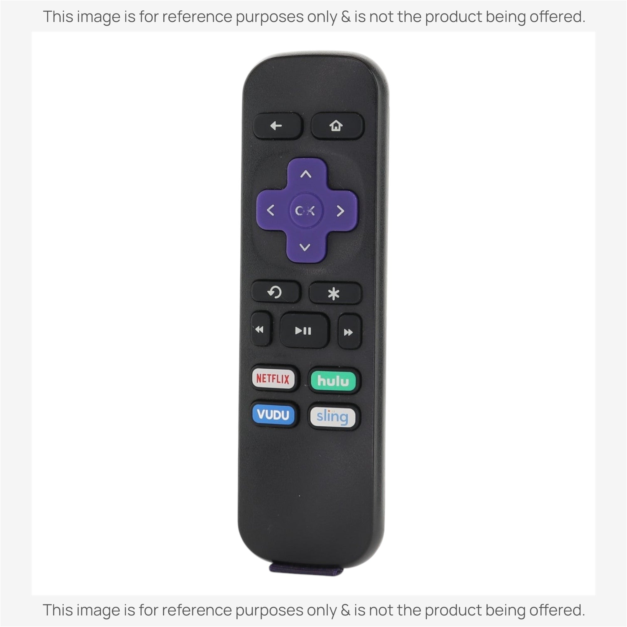 Anderic Substitute for Roku RC-ALIR / EXPRESS Streaming Remote Control 3226000612 [RRST01]