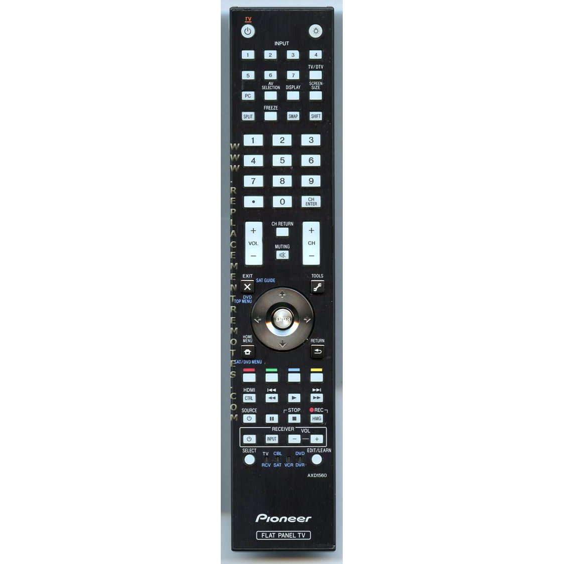 Pioneer AXD1560 Audio Remote Control