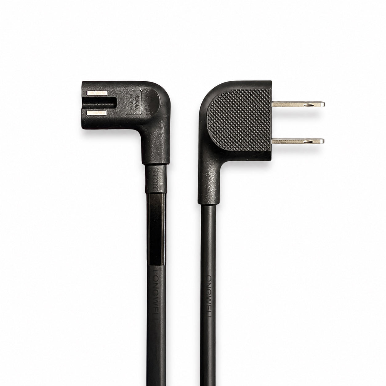 Samsung 3903-001117 AC Power Cable | Elbow C7 figure-8 to Elbow 2-Prong Male Connector | Non-Polarized – 3903001117 5 Foot