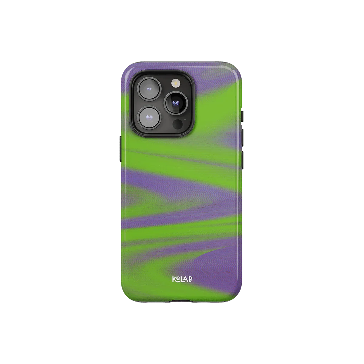 Purple Haze | Y2K Neon Green Phone Case with Futuristic Style