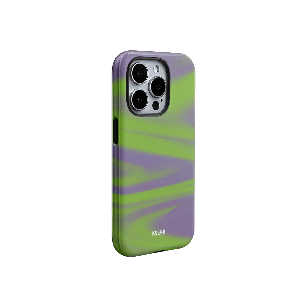 Purple Haze | Y2K Neon Green Phone Case with Futuristic Style