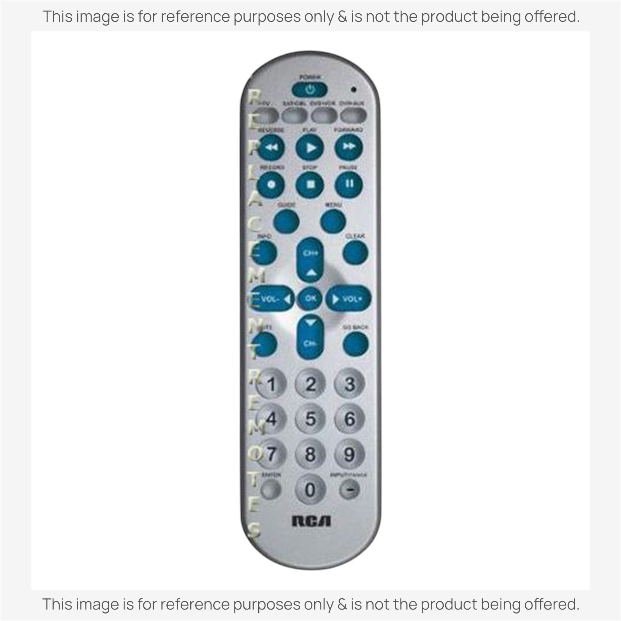 Anderic Substitute for RCA RCR4358 4-Device Universal Remote Control [RRU401]