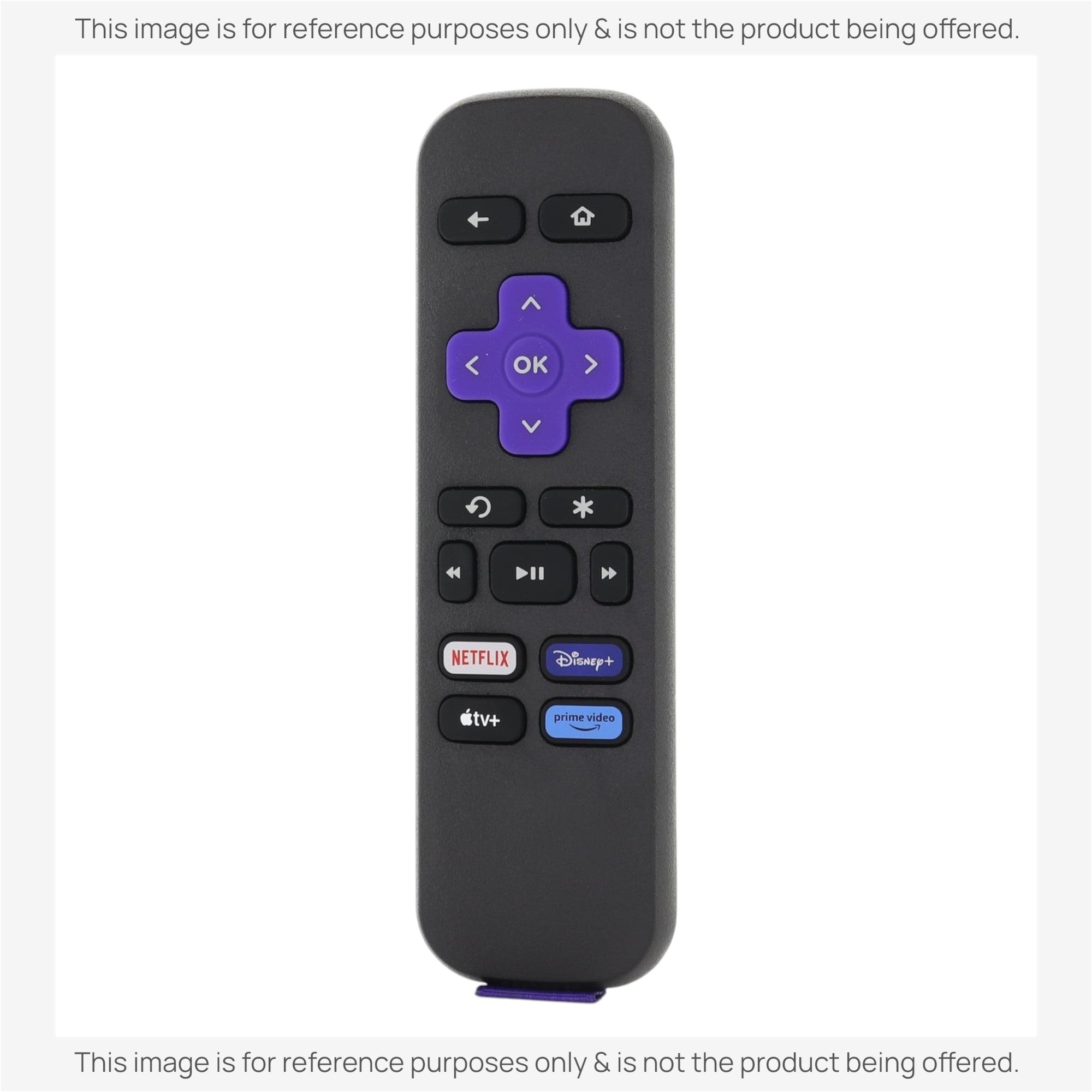 Anderic Substitute for Roku RC-ALIR / EXPRESS Streaming Remote Control 3026000188 [RRST01]