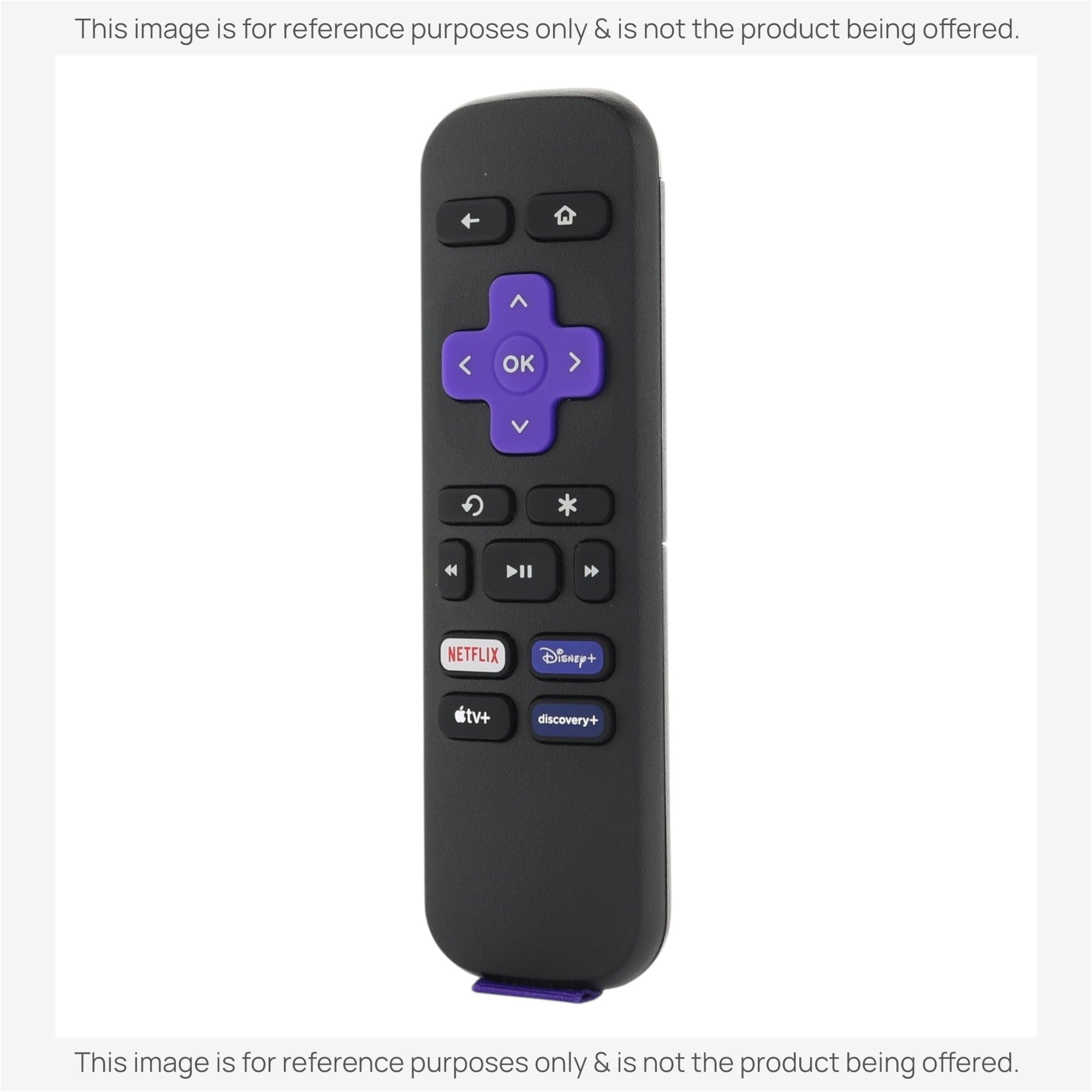Anderic Substitute for Roku RC-ALIR EXPRESS Streaming Remote Control 3226001237 [RRST01]