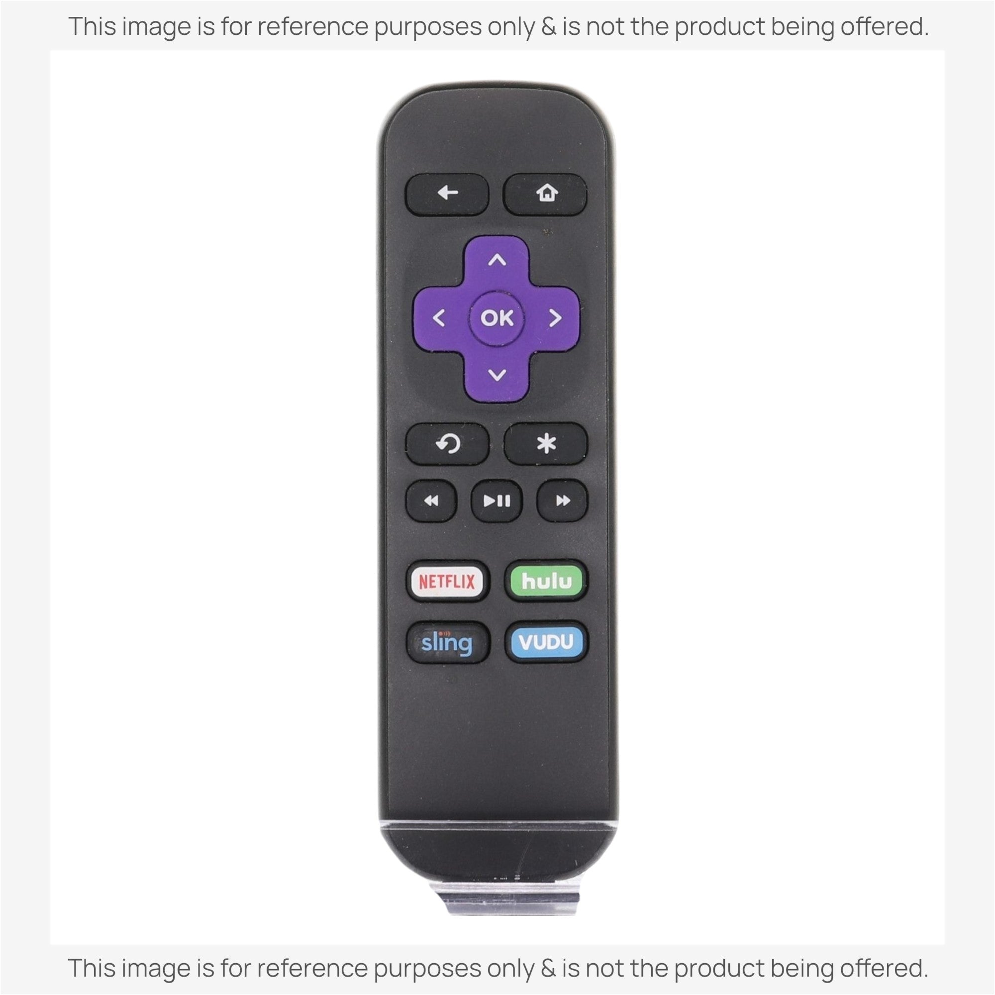 Anderic Substitute for Roku RC-102 EXPRESS Streaming Remote Control [RRST01]
