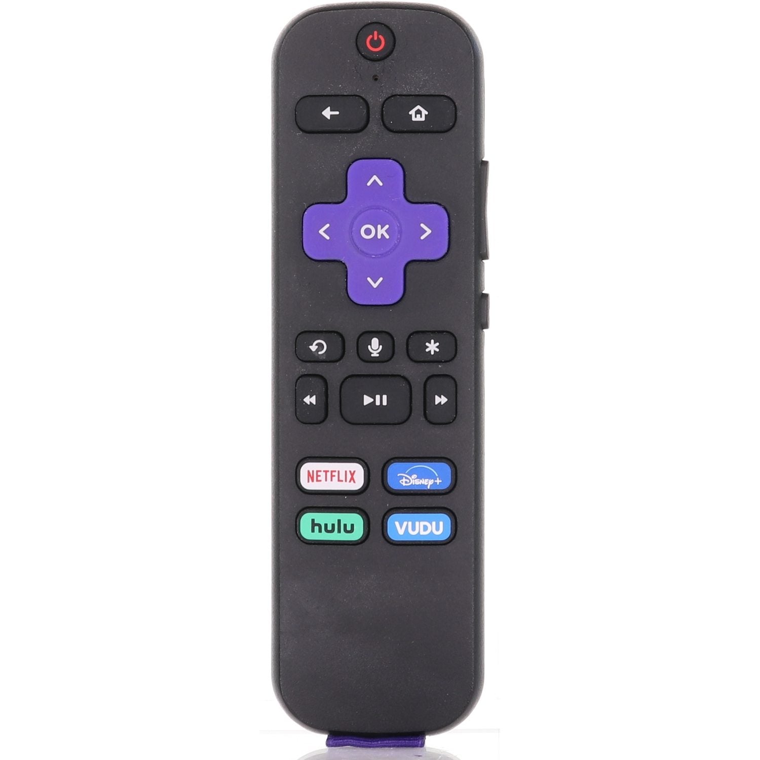 Roku RC-EL1 Streaming Stick Remote Control | Voice | RF and IR | Netflix | Hulu | Disney+ | Vudu - 3226000679