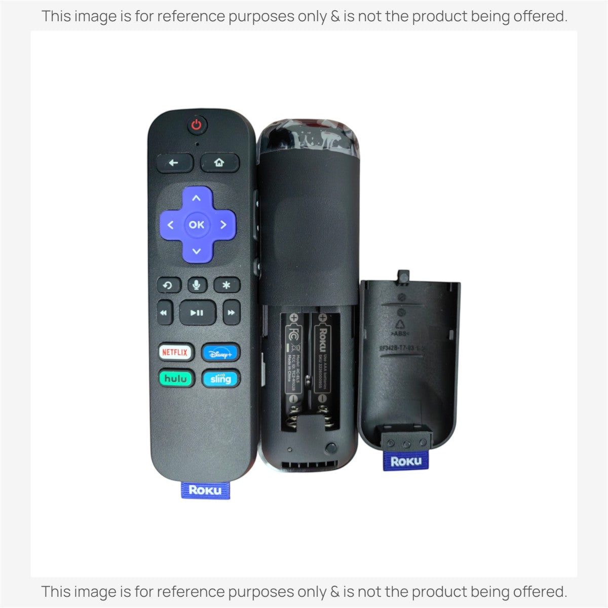 Anderic Substitute For Roku RCEL5 Streaming Stick / TV Remote Control with Voice RC-EL5 [RCGZ1]