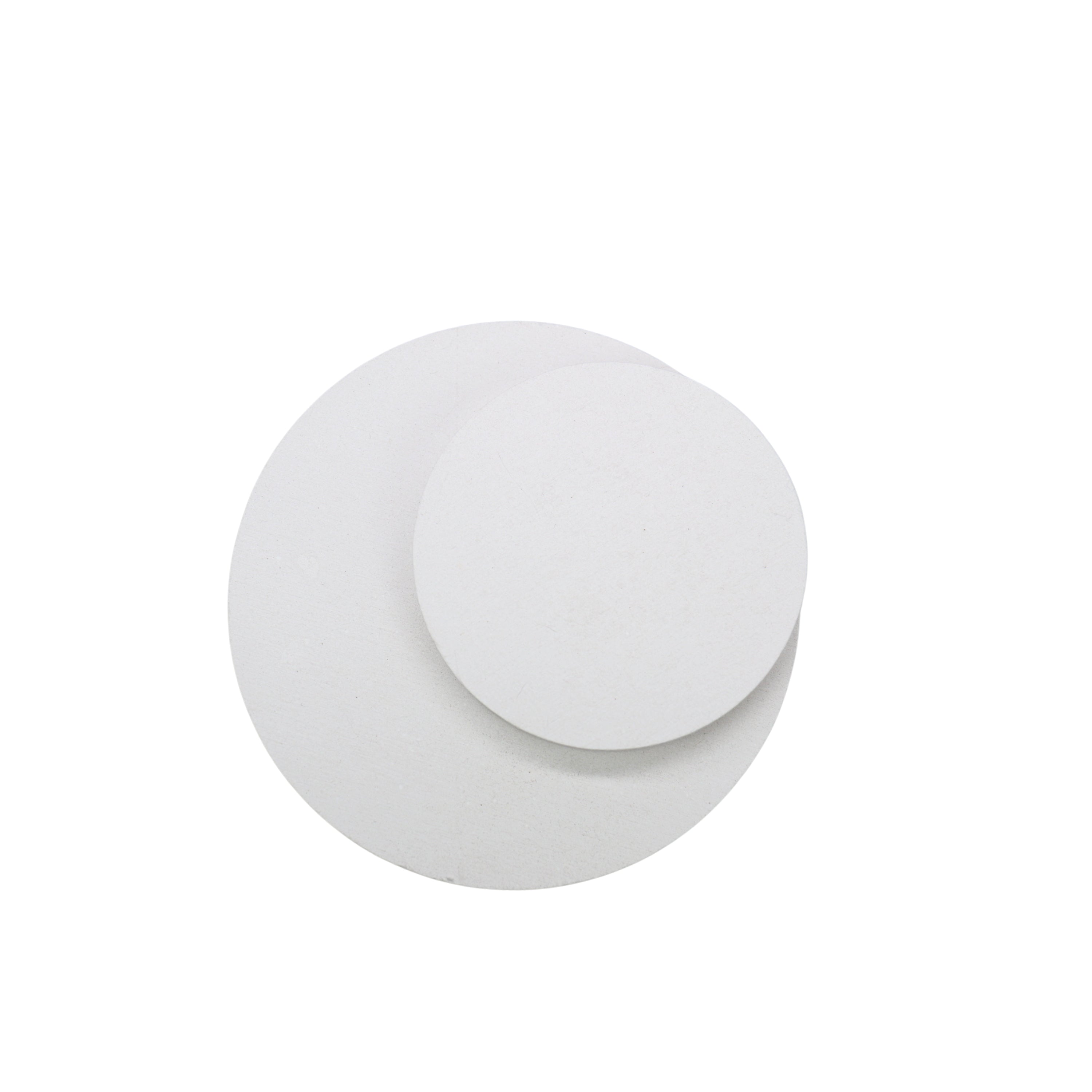 Round Soldering Board, White, High Heat Resistant