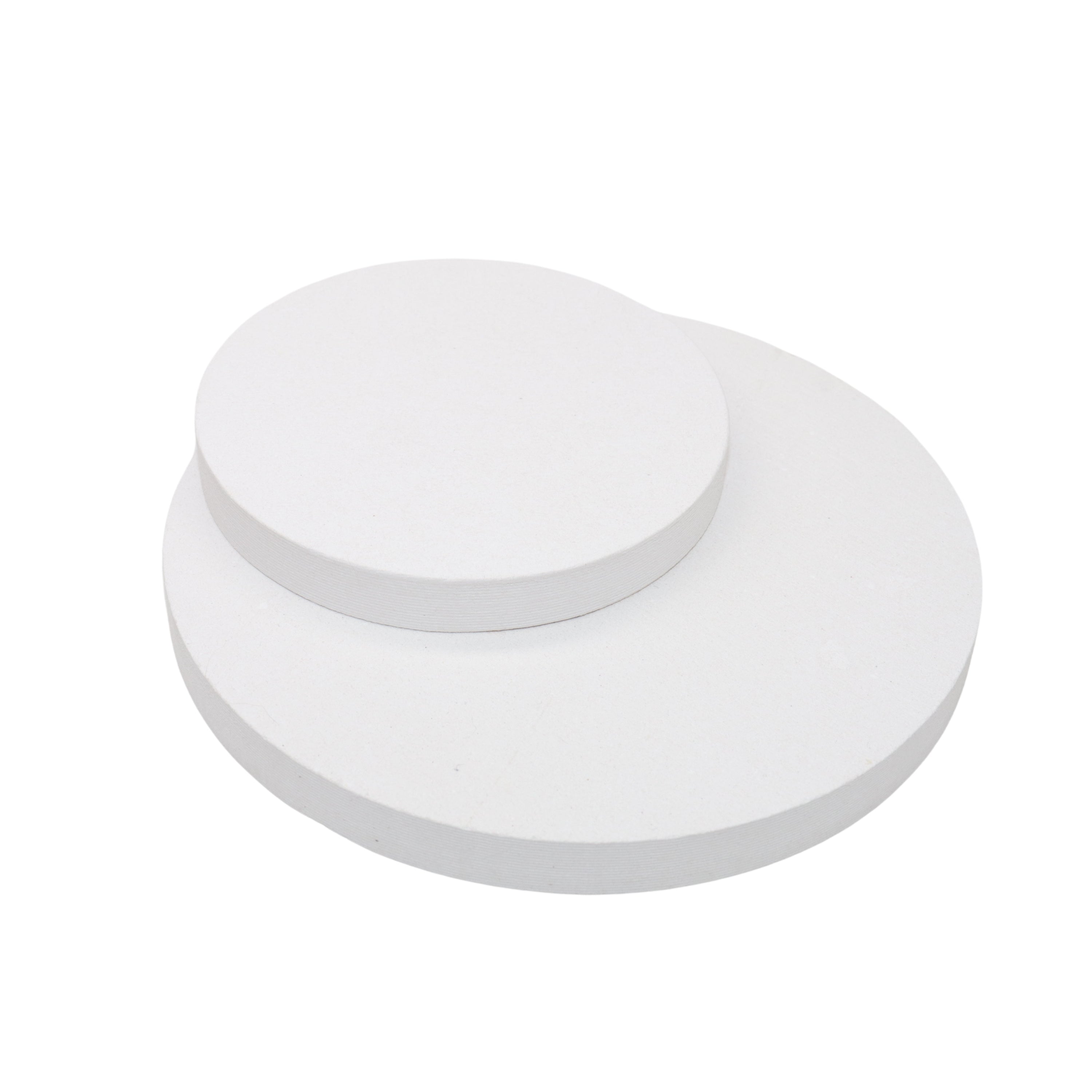 Round Soldering Board, White, High Heat Resistant
