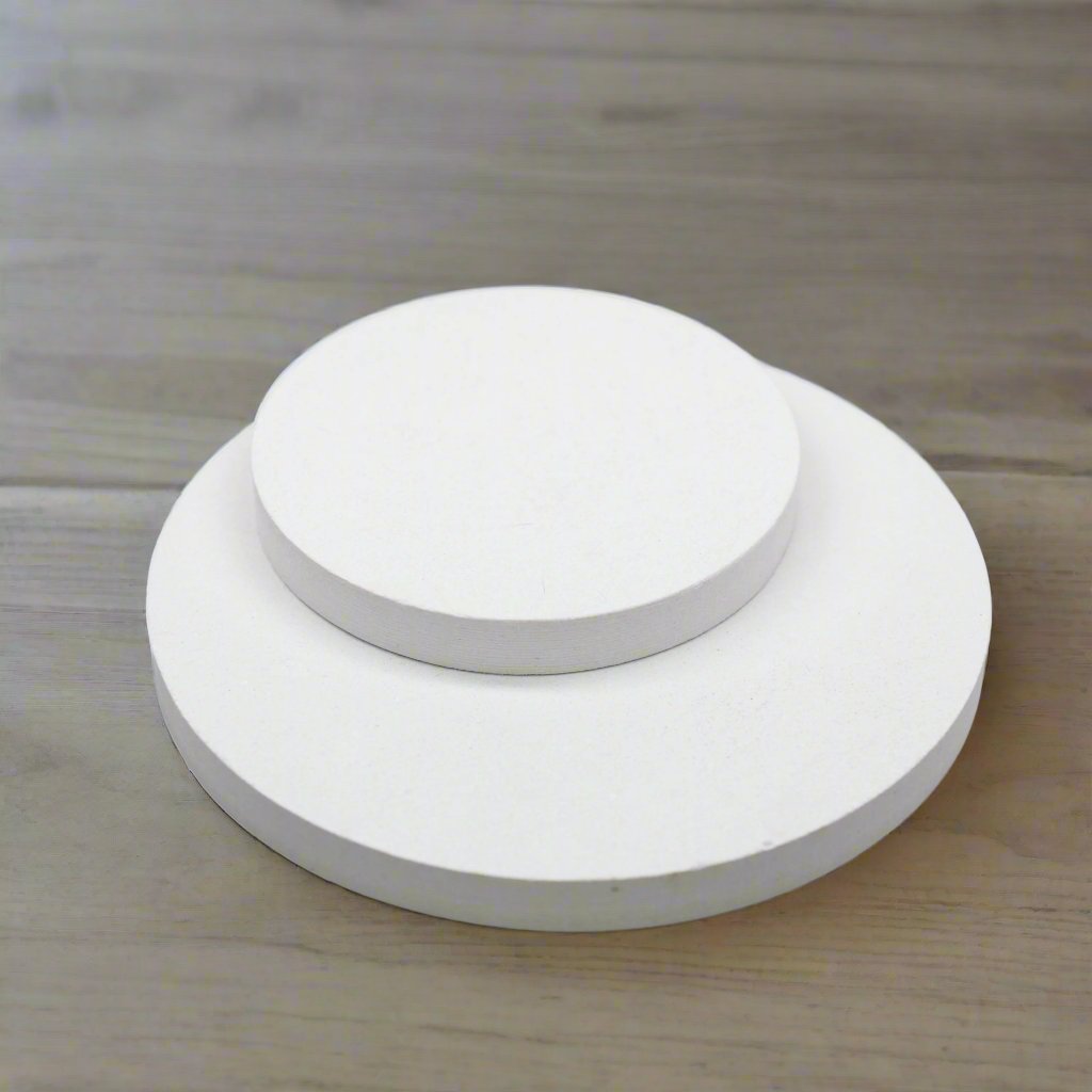 Round Soldering Board, White, High Heat Resistant