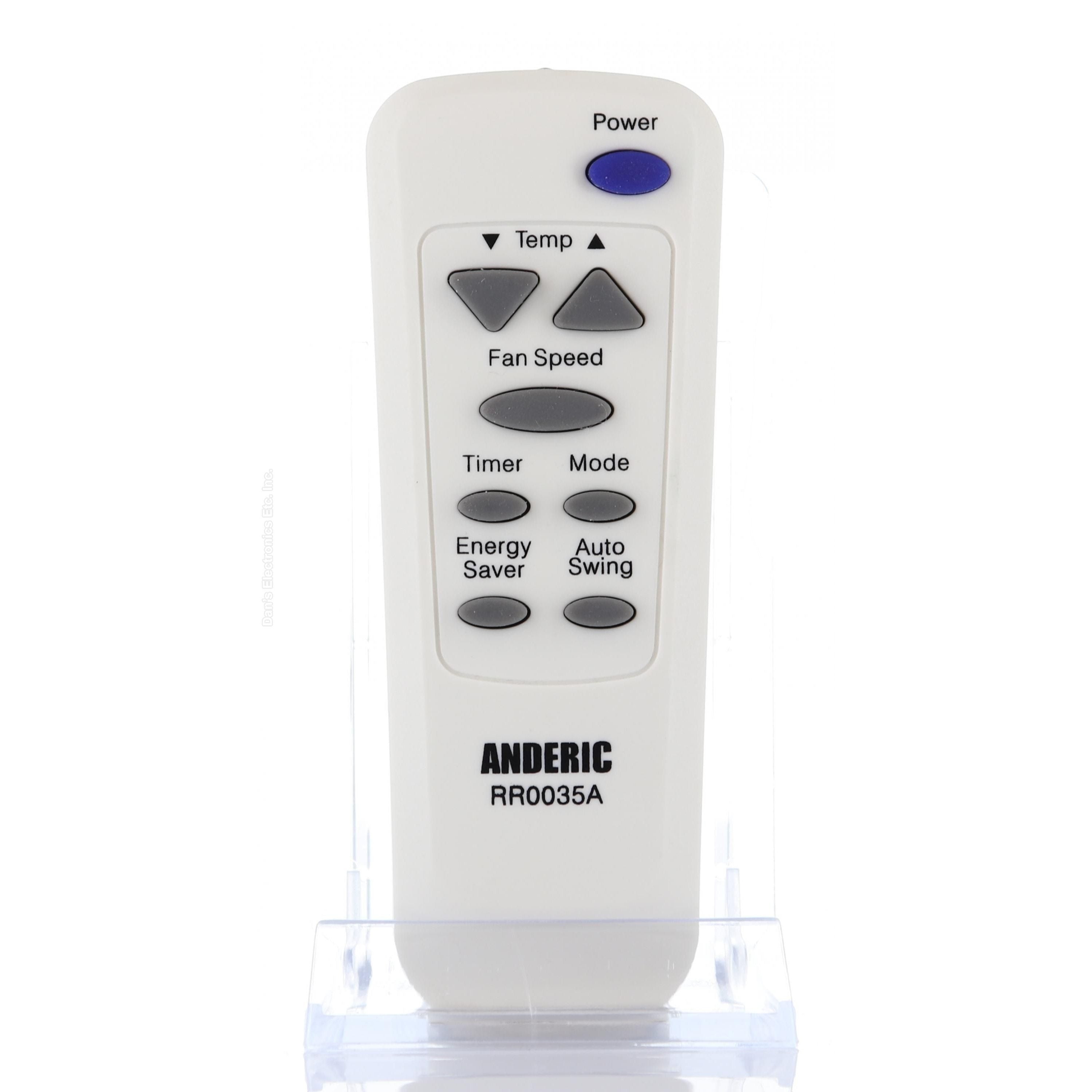 Anderic Substitute for LG AKB73016012 Air Conditioner Remote Control [RR0035A]