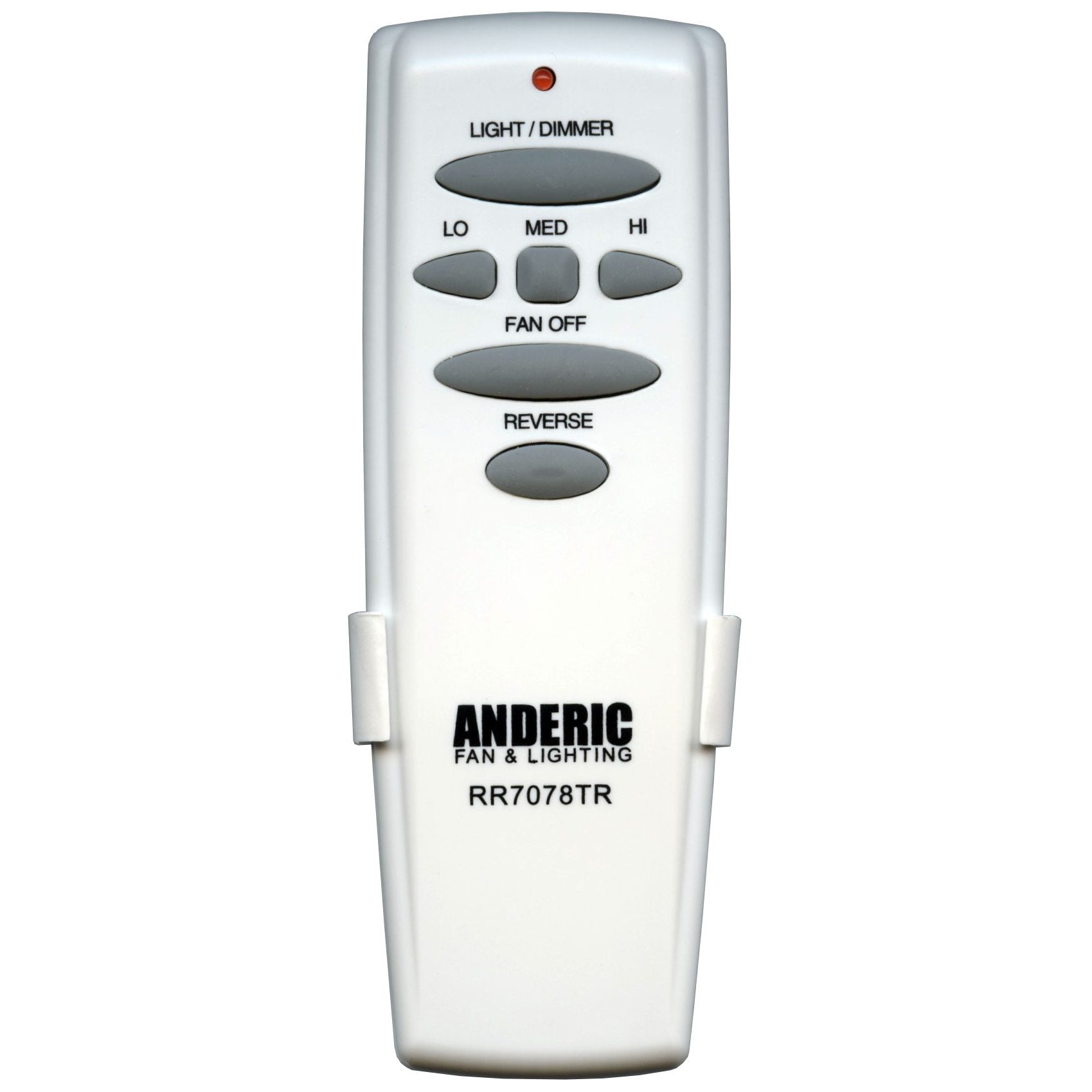 Anderic RR7078TR Replacement Ceiling Fan Remote Control for Hampton Bay and Others with Reverse Key UC7078T, CHQ7078T