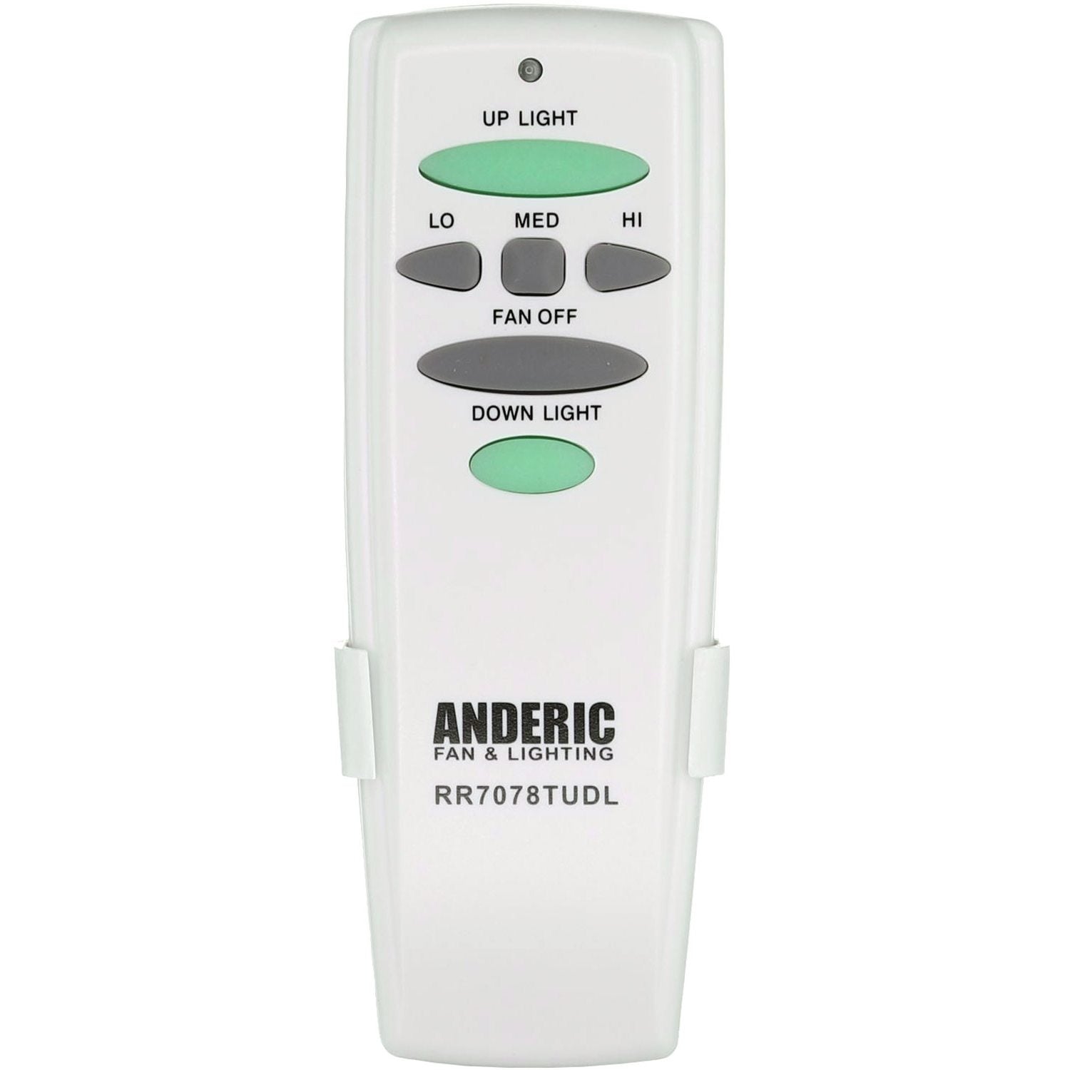 Anderic RR7078TUDL Replacement Ceiling Fan Remote Control for Hampton Bay UC7078T with Up/Down Light Keys, and Others | CHQ7078T