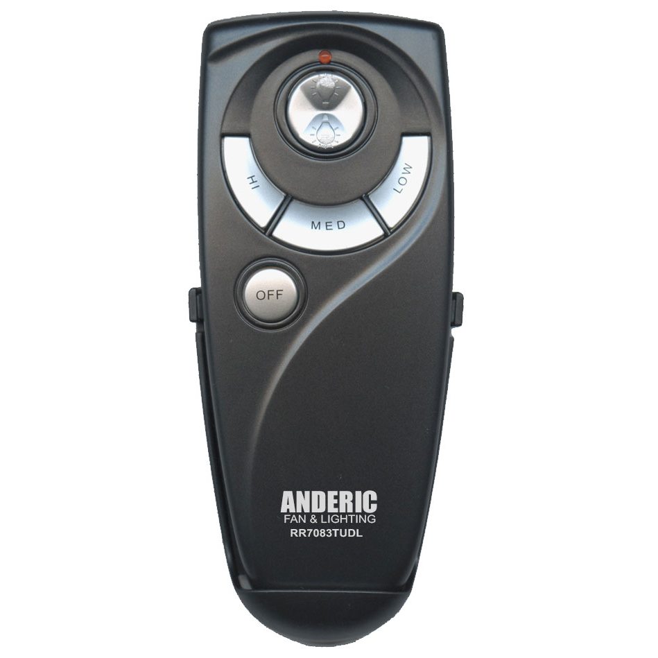 Anderic RR7083TUDL Replacement Ceiling Fan Remote Control with Up Light Key for Hampton Bay and Others - UC7083TUDL CHQ7083T