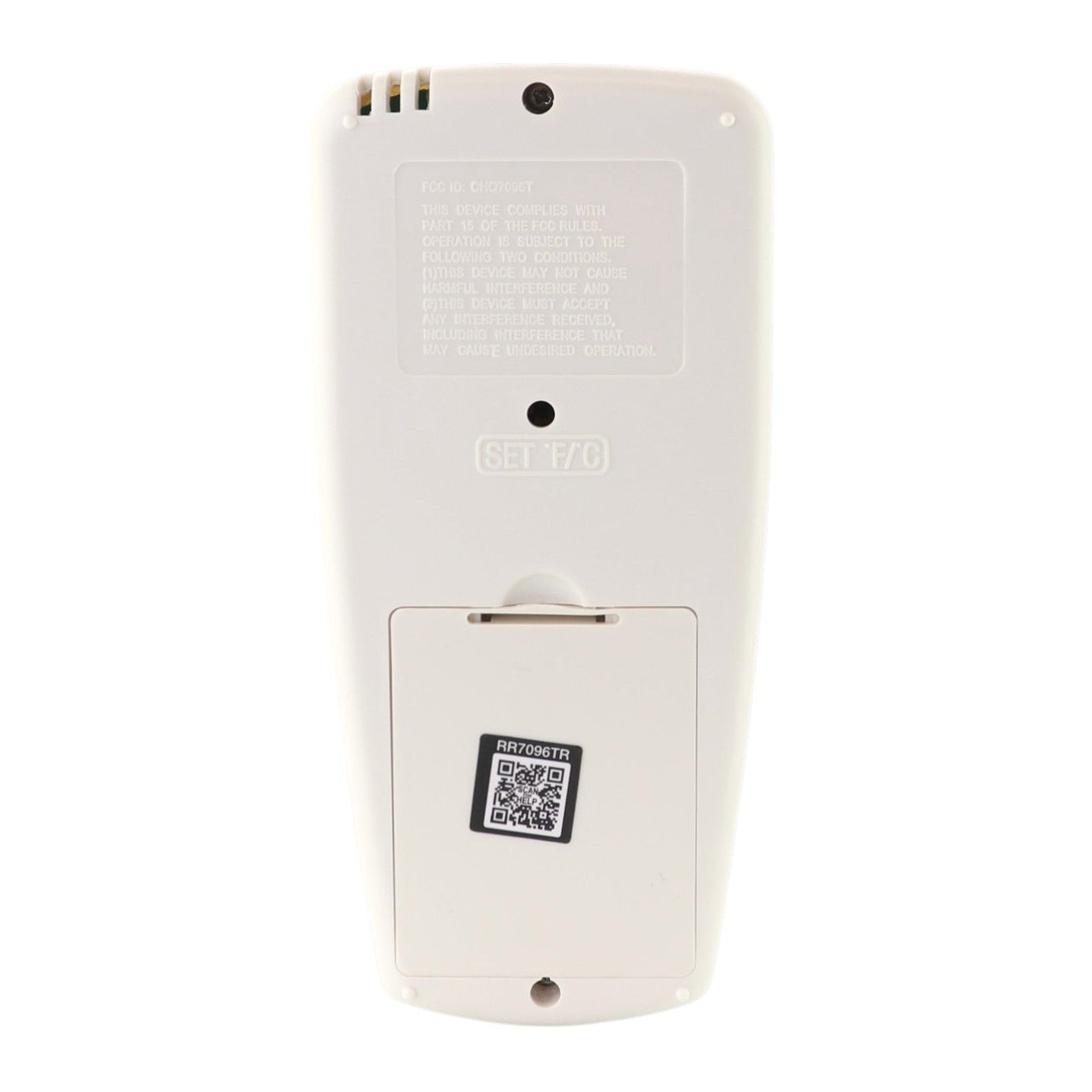 Anderic RR7096TR Thermostatic Ceiling Fan Remote Control with Reverse Key | CHQ7096T, CHQ8BT7096T