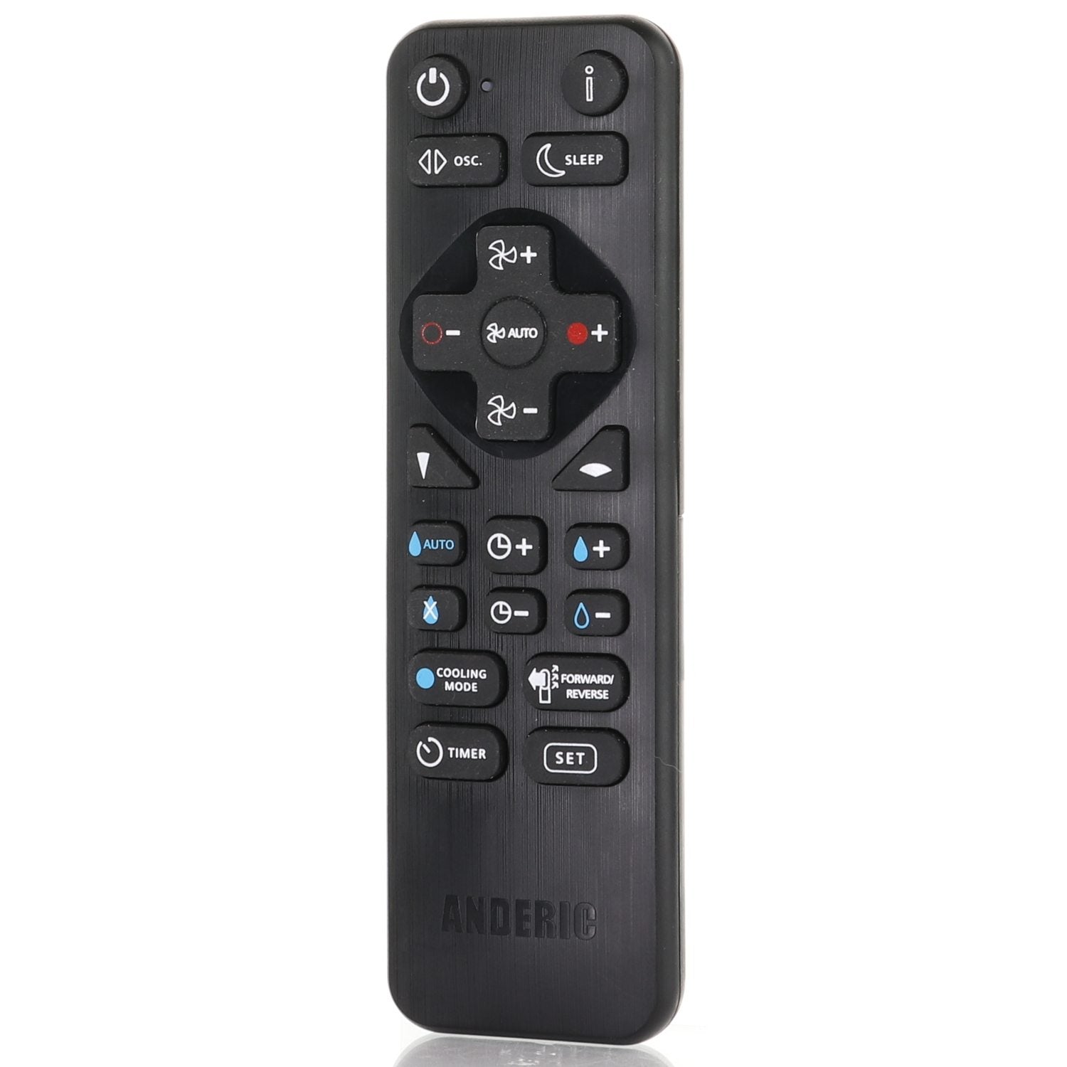 Anderic RRDYS01.2 Universal Remote Control with Learning for Dyson Fans | HP00 HP01 AM02 AM03 AM07 AM08 AM09 DP01 DP03 TP02 TP03 and More